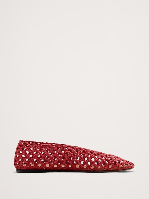 Woven Ballet Flats