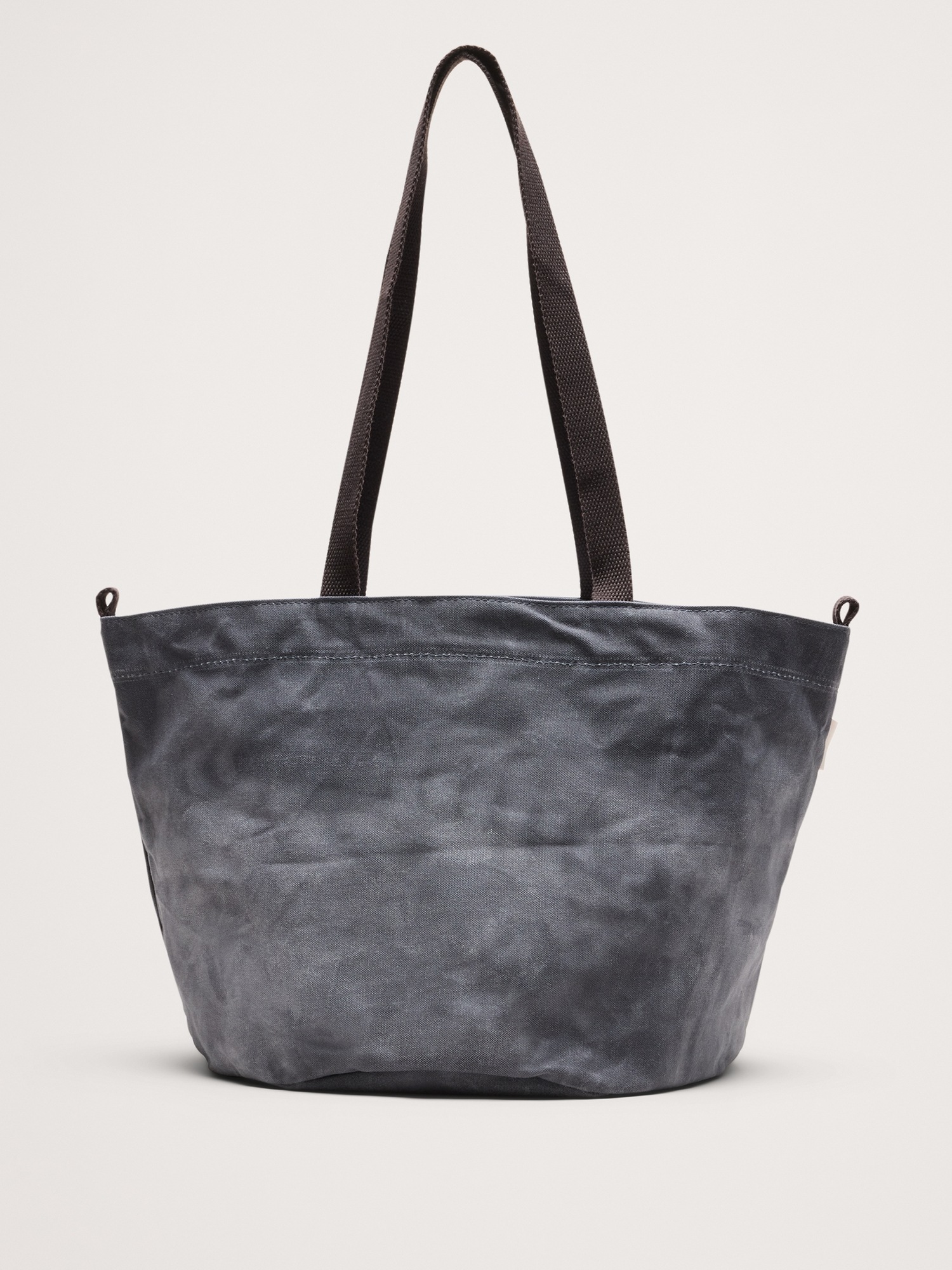 Сумки Banana Republic Waxed Drawstring Market Tote by CB Station, цвет: Сланцевый — фото 4