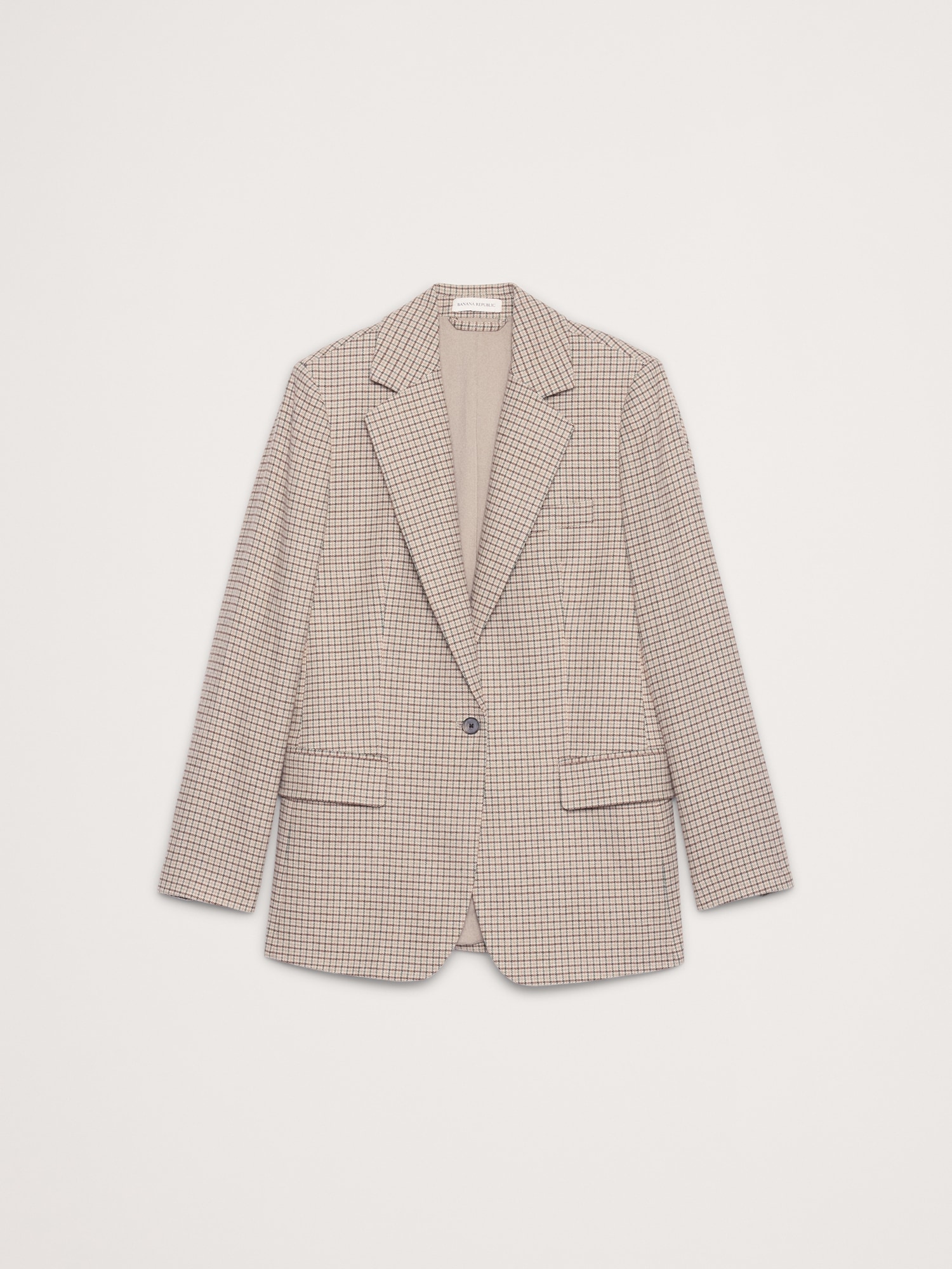 Image number 6 showing, Boyfriend Italian Flannel Blazer