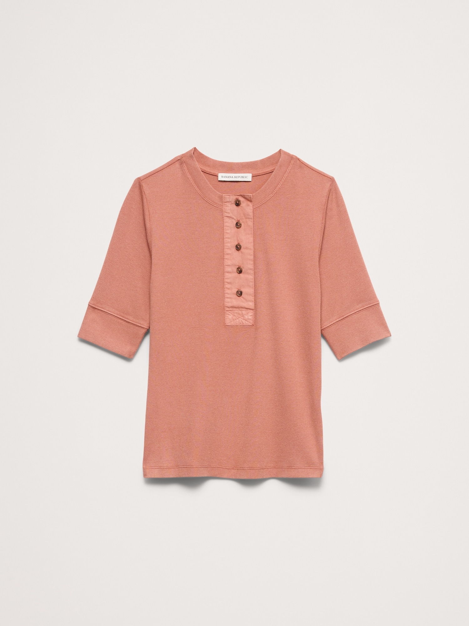 Image number 7 showing, Ribbed Henley