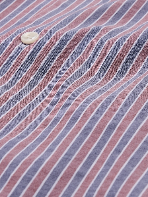 む*つ様 希少 banana republic stripe linen sla む*つ様 希少 banana republic stripe linen sla Standard-Fit Texture