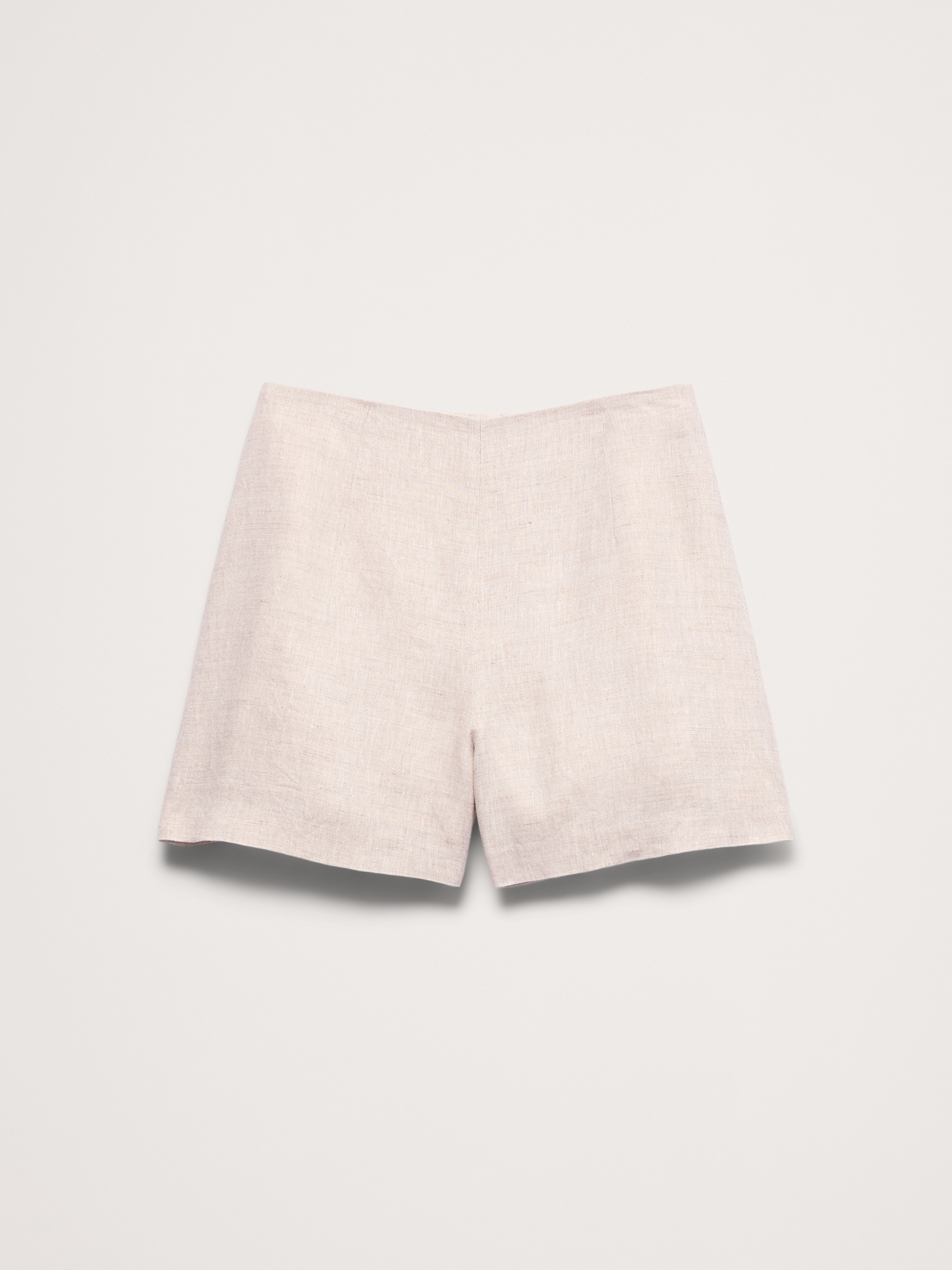 Image number 6 showing, High-Rise 3" Linen Short
