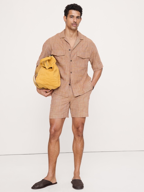 Relaxed-Fit Cotton Resort Shirt