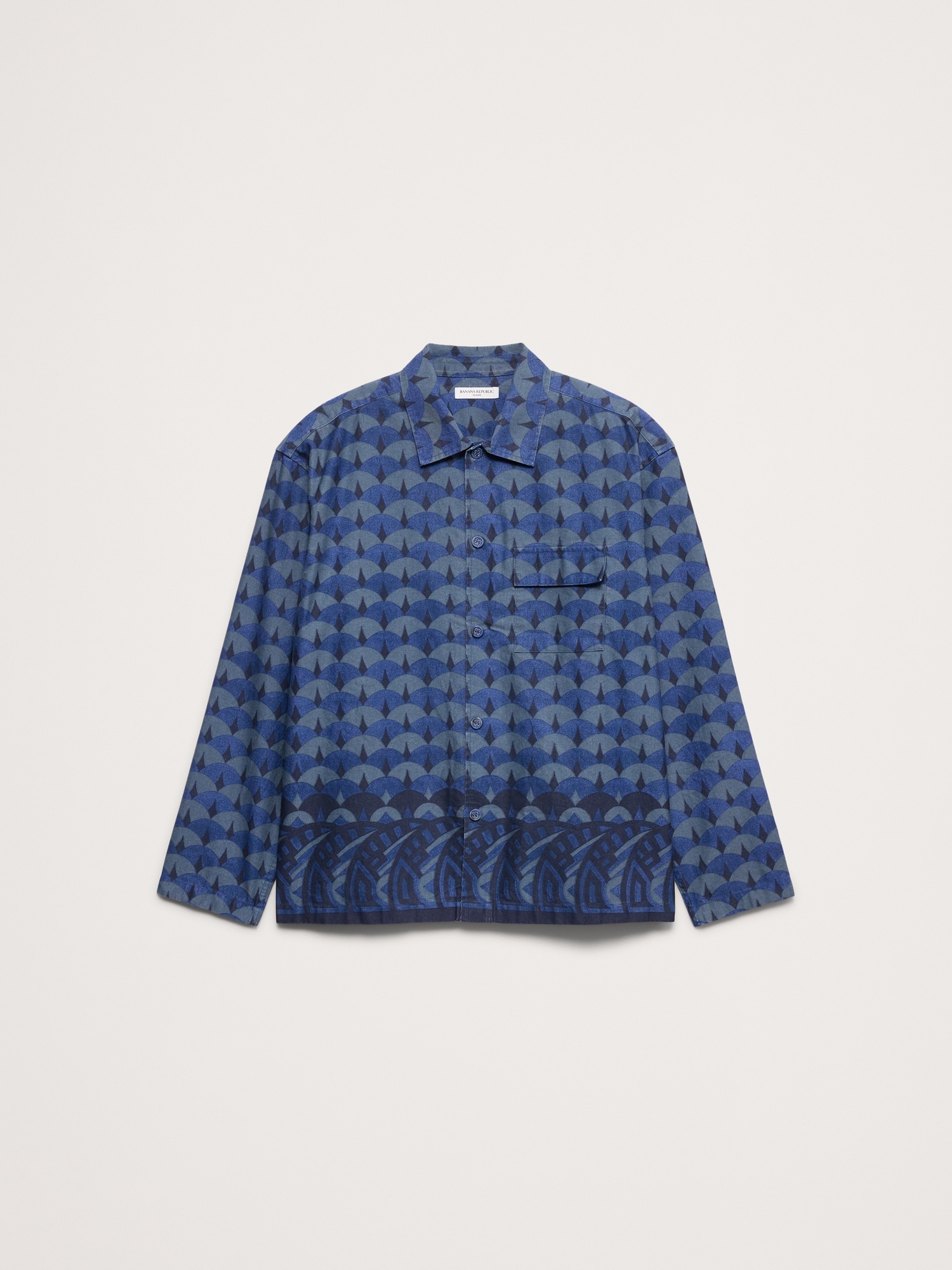 Image number 4 showing, Relaxed-Fit Cotton-Linen Resort Shirt