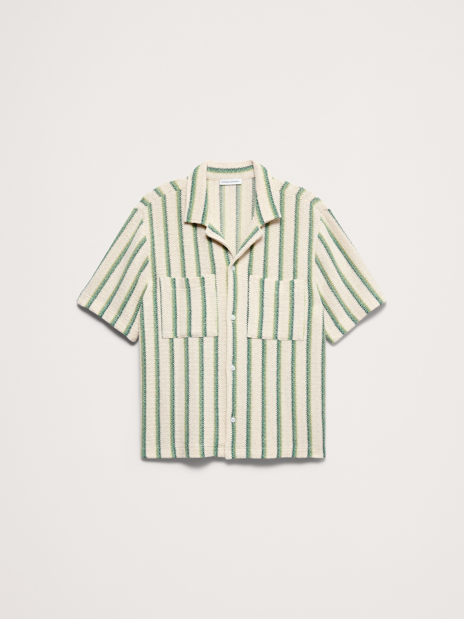 Image number 4 showing, Stripe Knit Resort Shirt