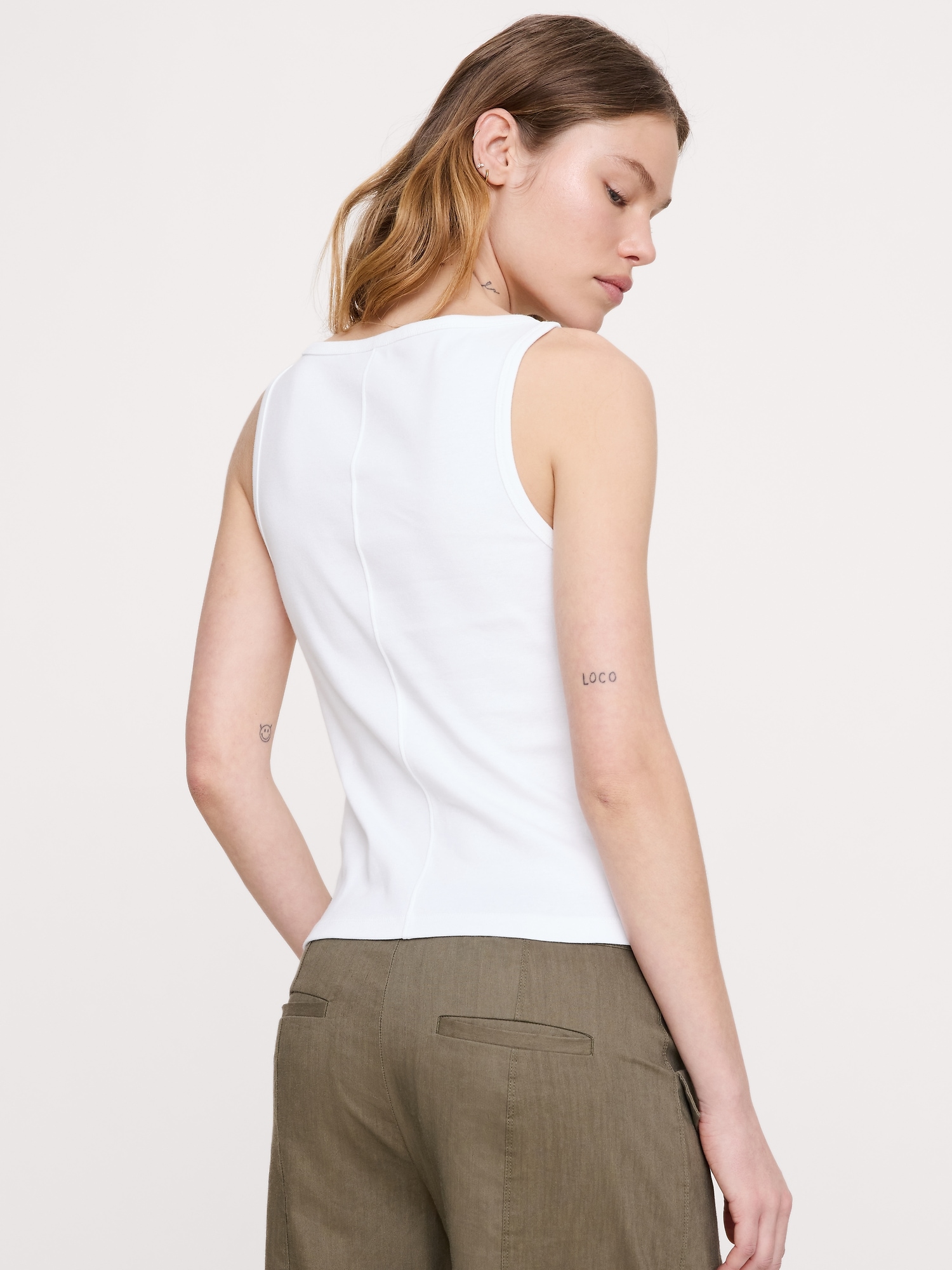 Image number 8 showing, Minimalist Cotton Tank