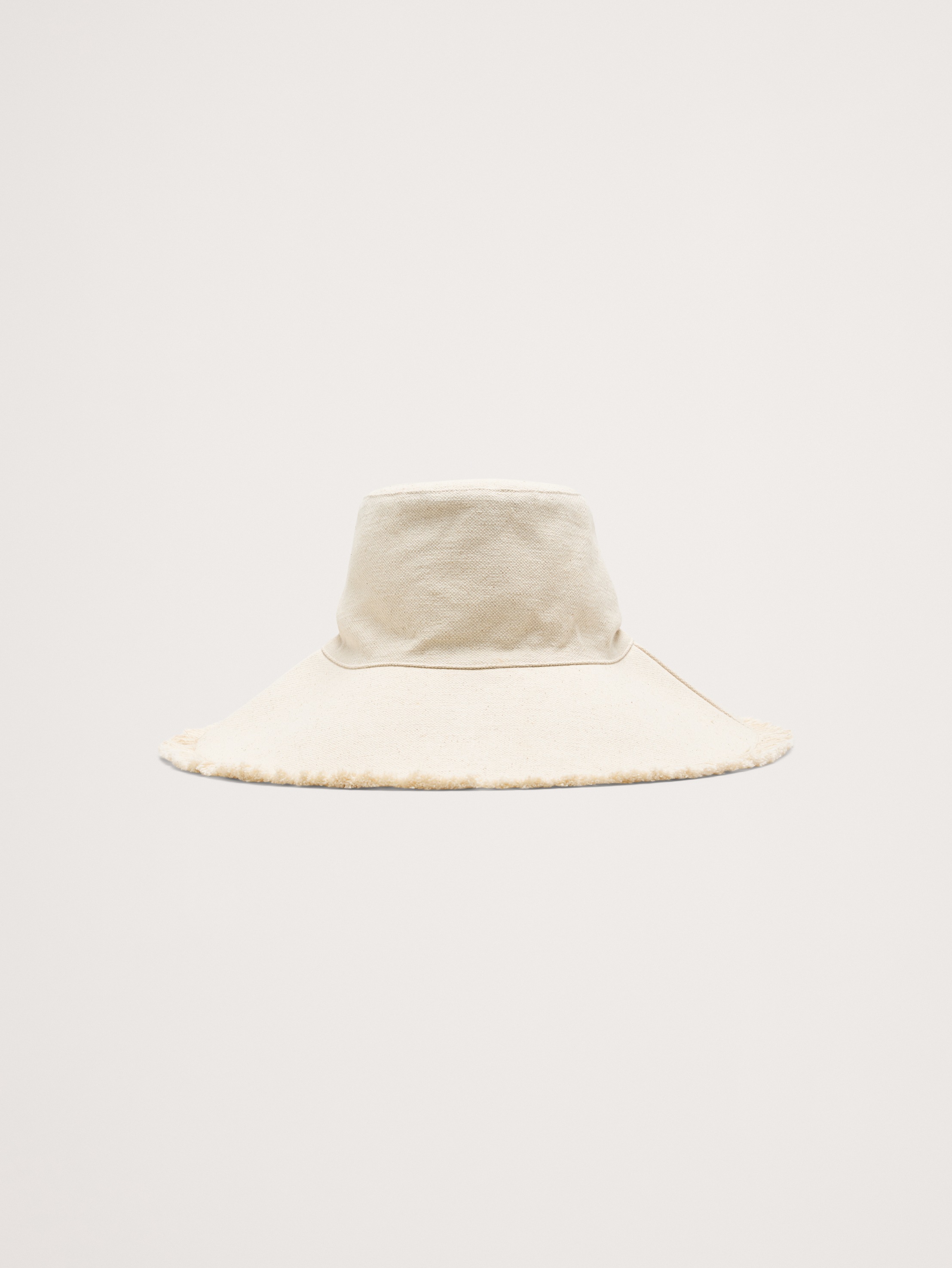 Fringed Canvas Packable Sun Hat By Hat Attack