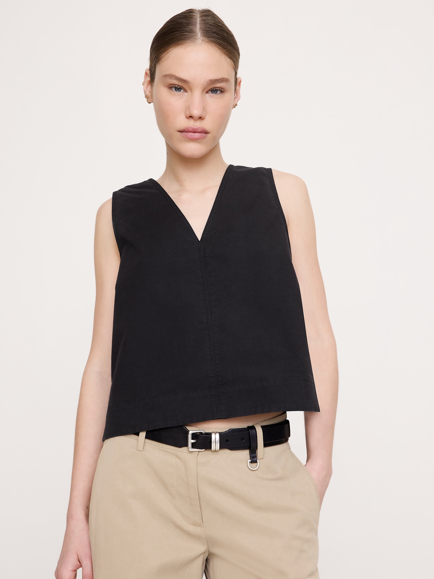 Image number 1 showing, Cotton Canvas Tank