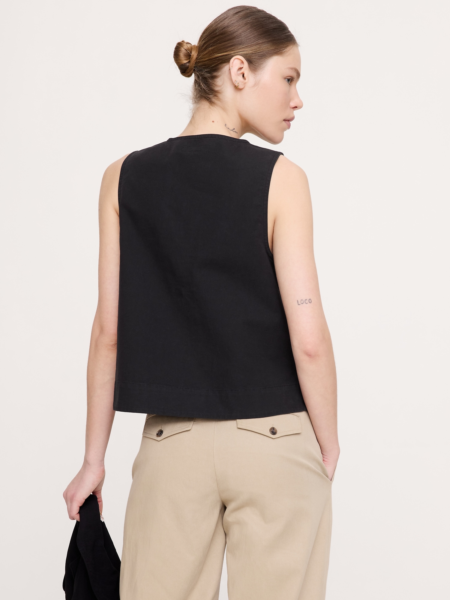 Image number 5 showing, Cotton Canvas Tank