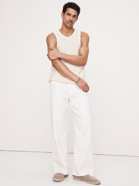Cotton Sweater Tank
