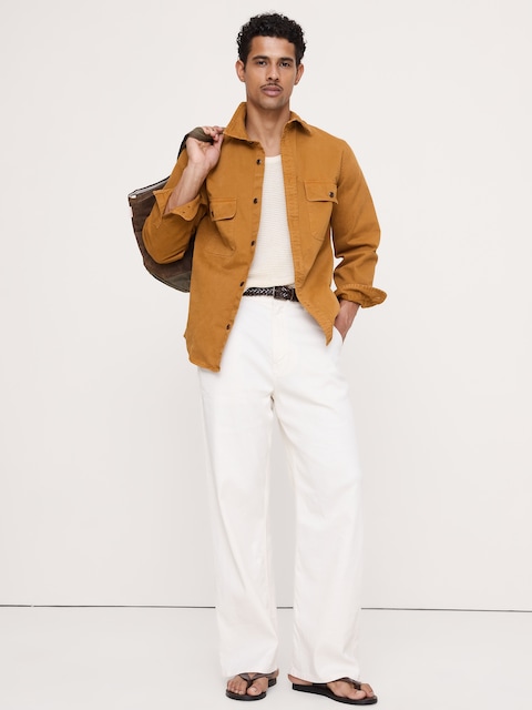 Cotton Twill Overshirt