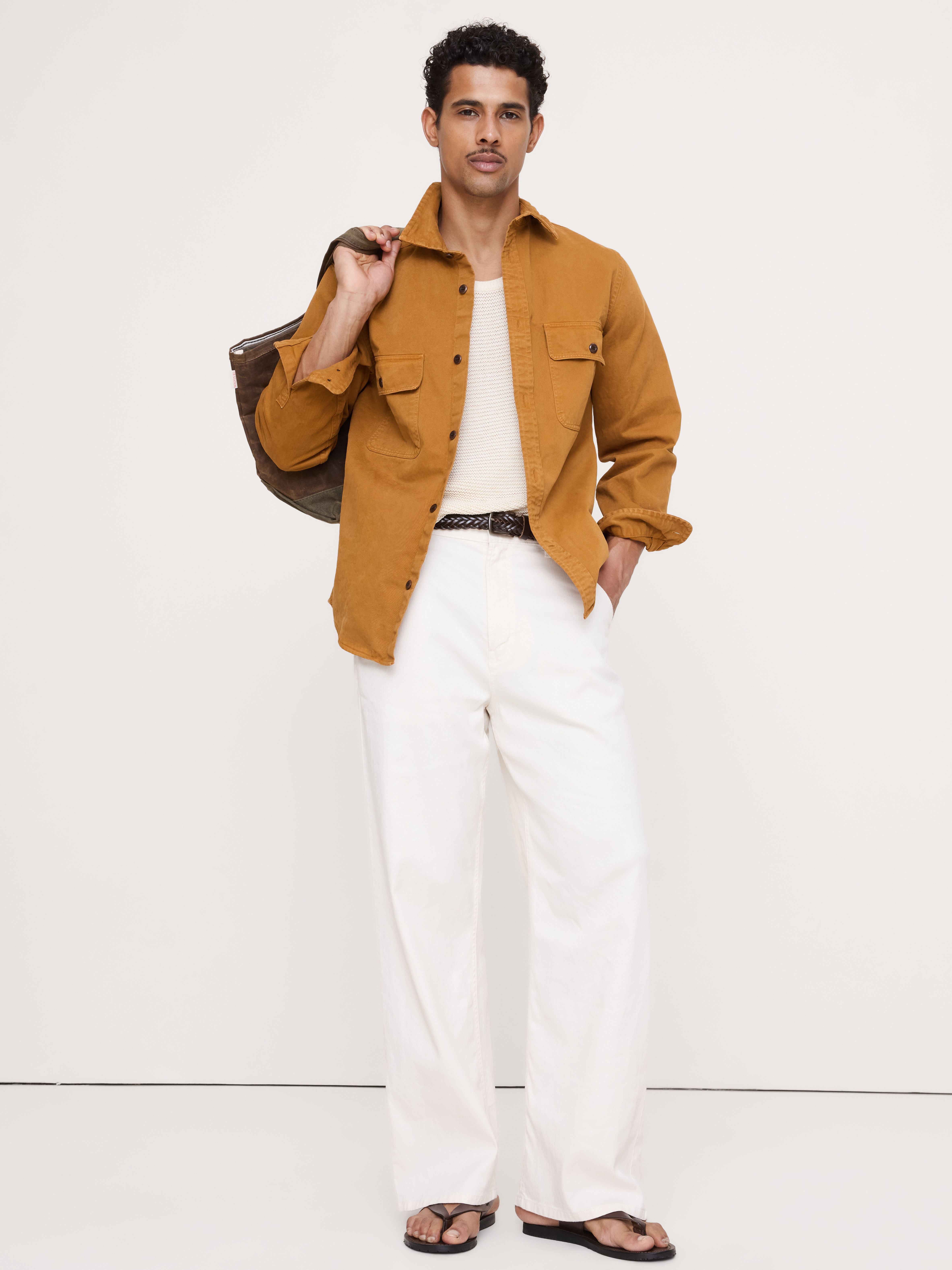 Cotton Twill Overshirt
