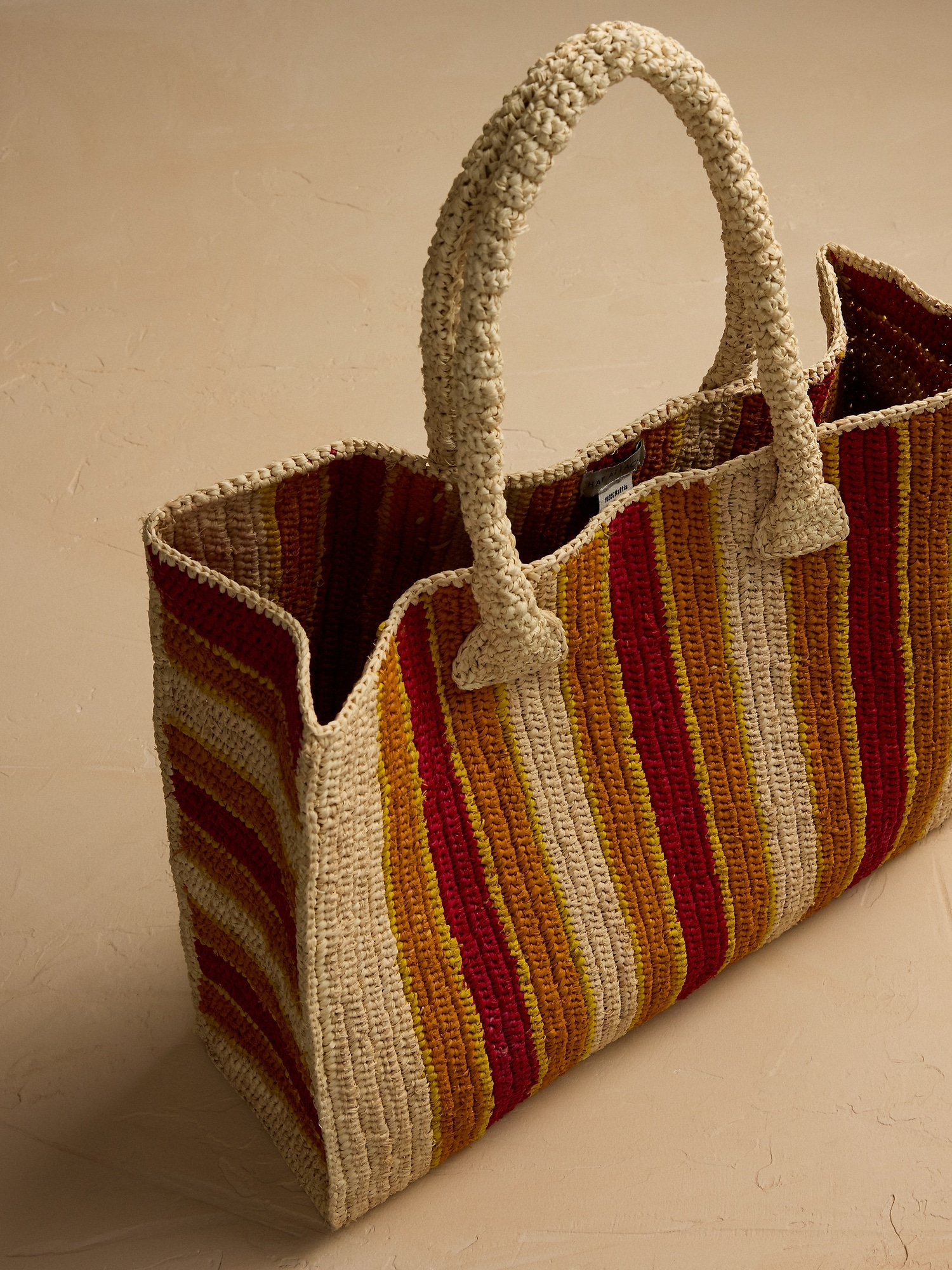 Image number 7 showing, Arlington Stripe Tote by Hat Attack