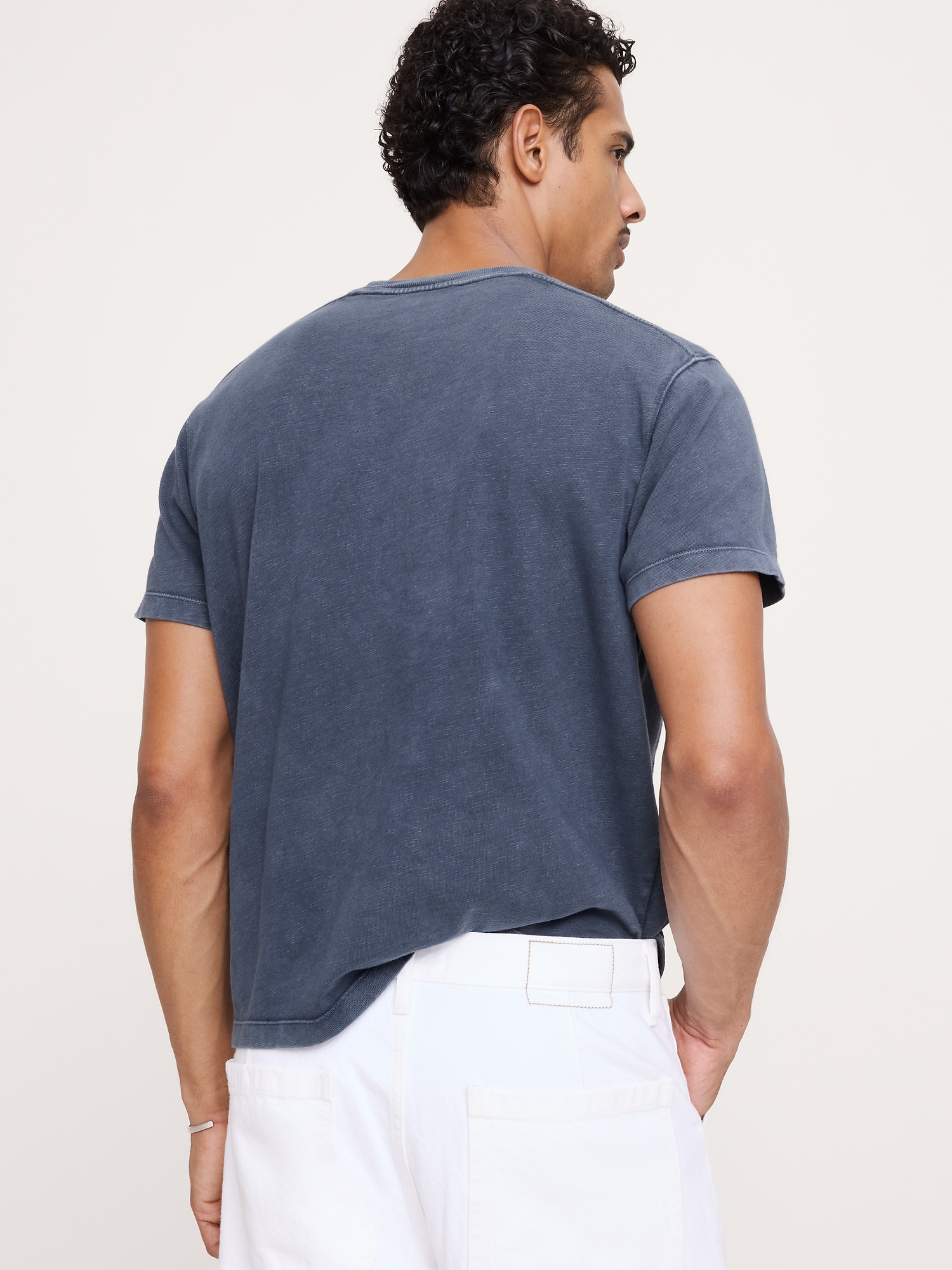 Image number 5 showing, Heritage Cotton Slub Crew-Neck T-Shirt