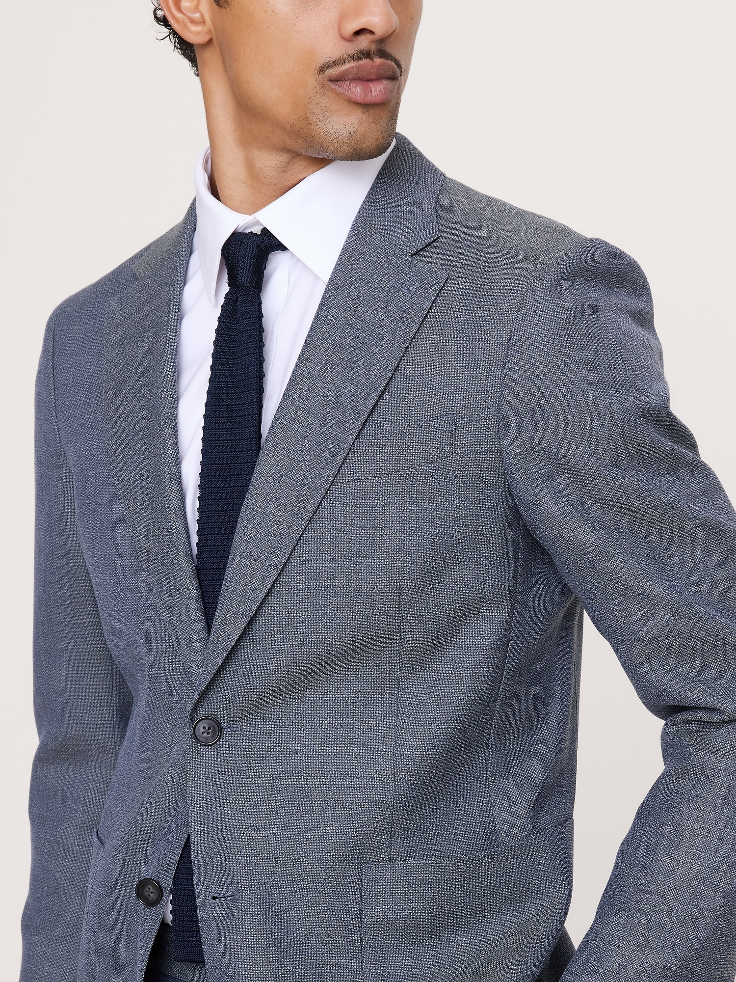 Image number 4 showing, Italian Wool Ventile Suit Jacket