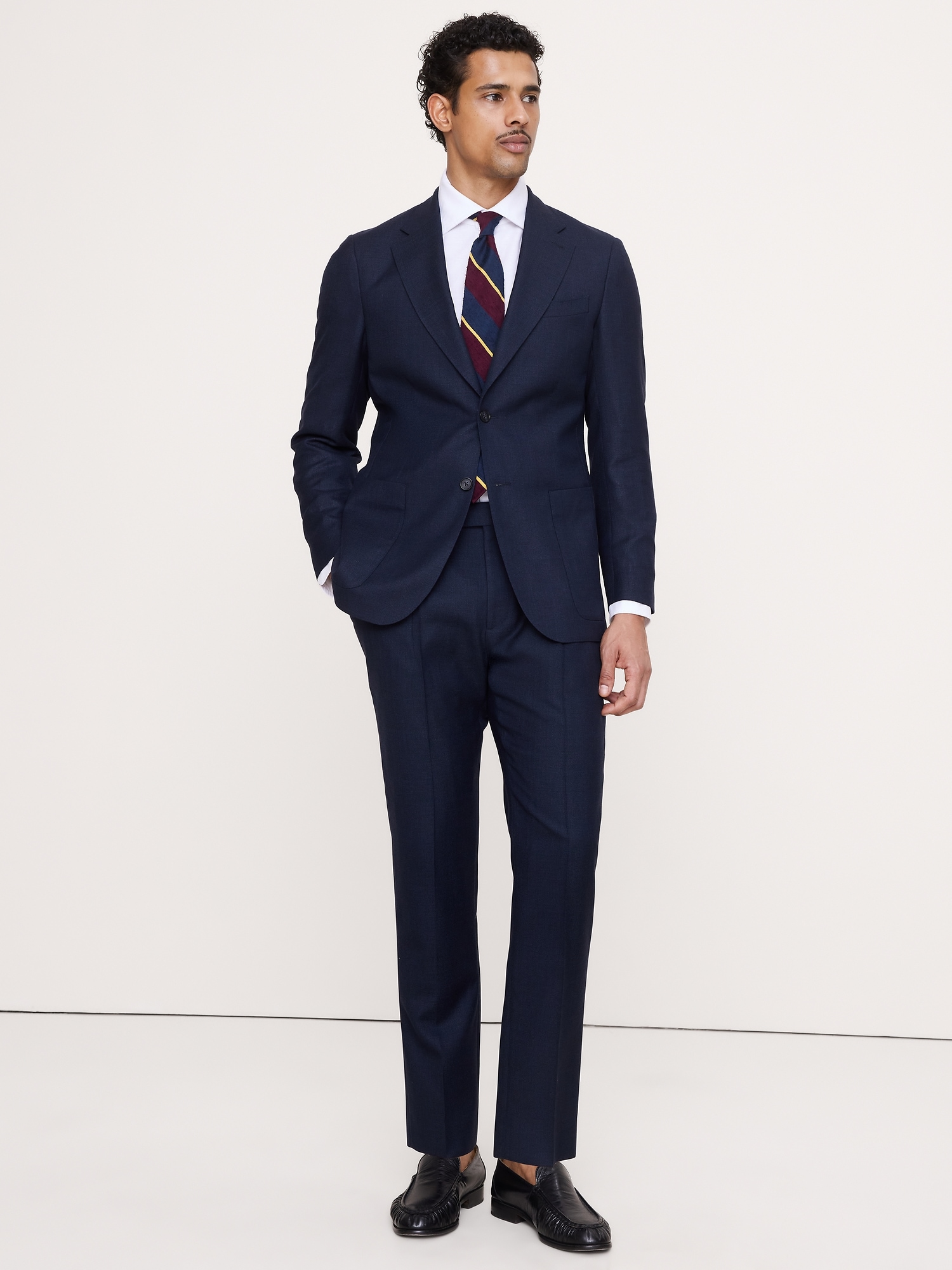 Image number 8 showing, Italian Wool Ventile Suit Jacket