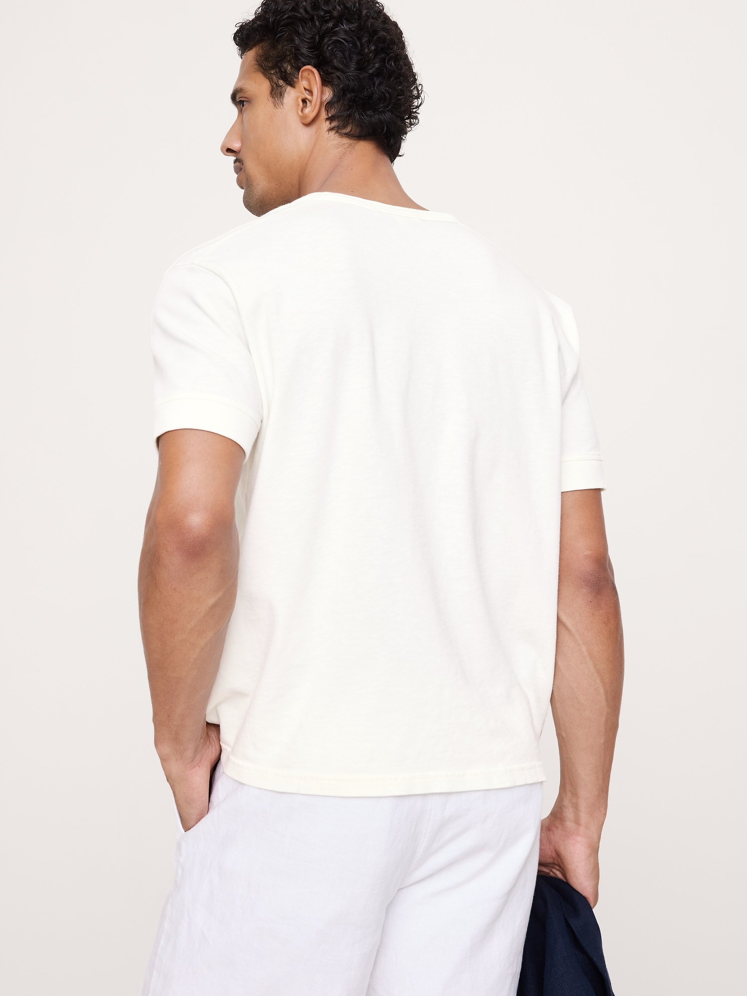 Image number 2 showing, Heirloom Cotton Slub Henley T-Shirt