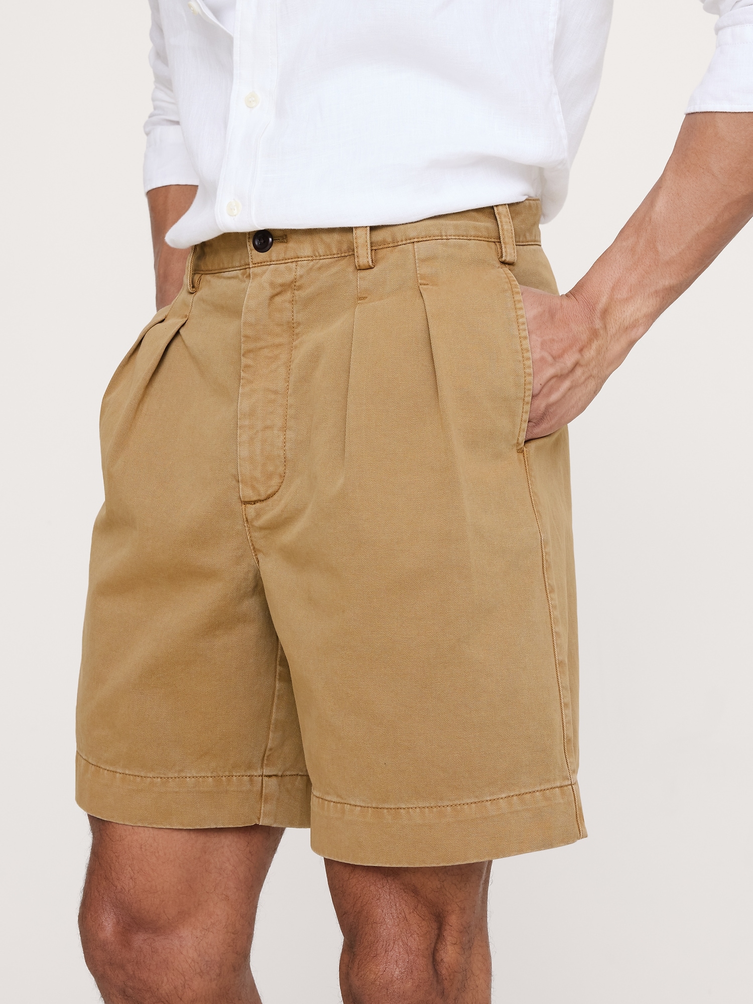 Image number 3 showing, Archive Reissue 8" Pleated Short