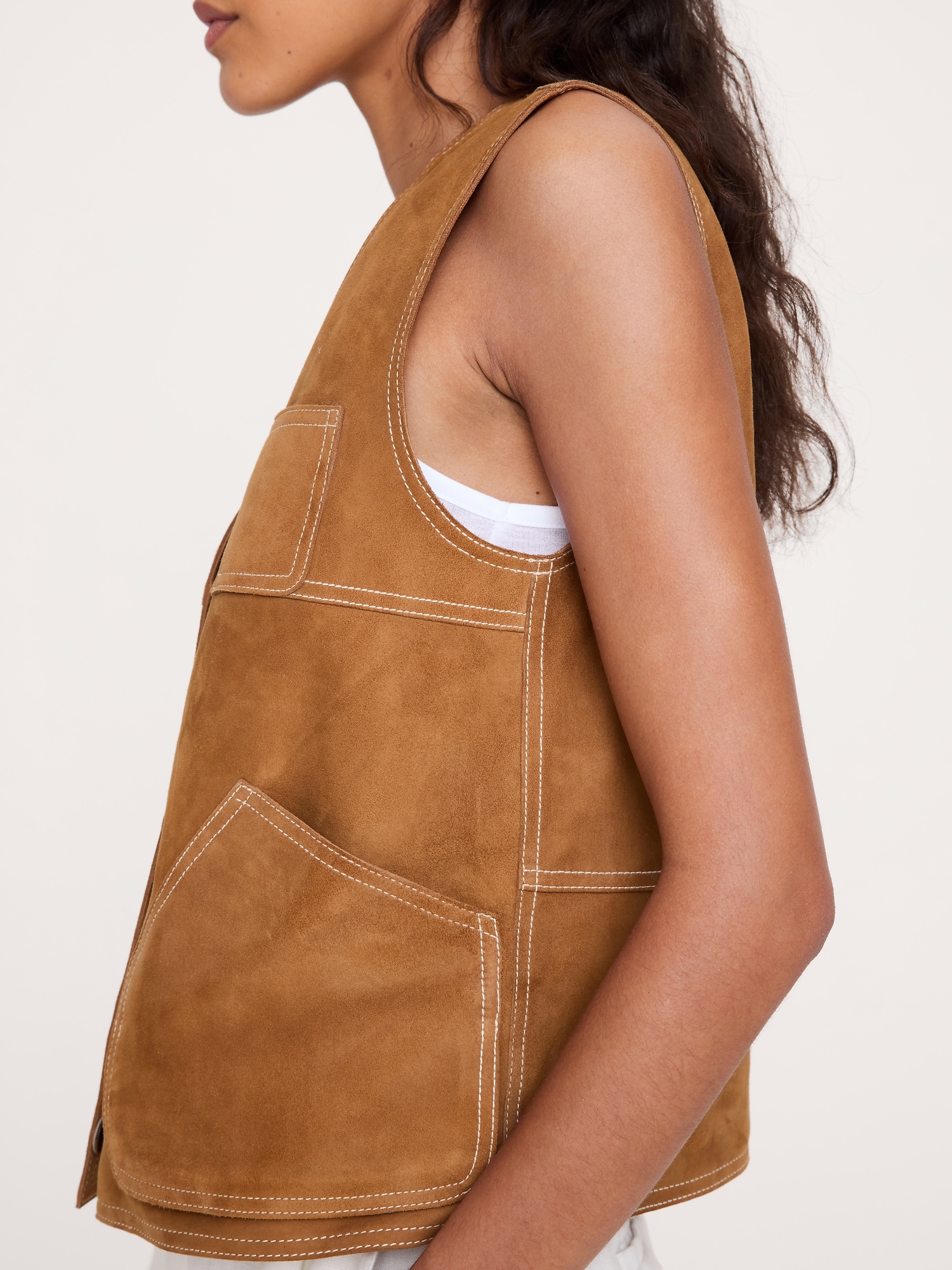Image number 7 showing, Heritage Suede Vest