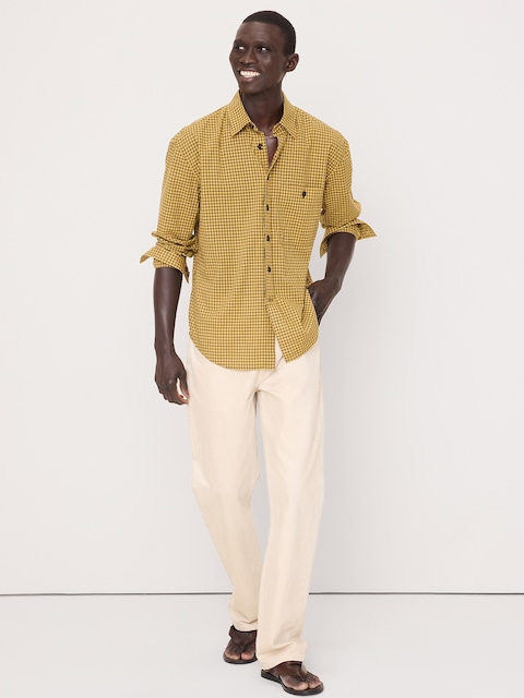 Relaxed-Fit Summerweight Cotton Shirt