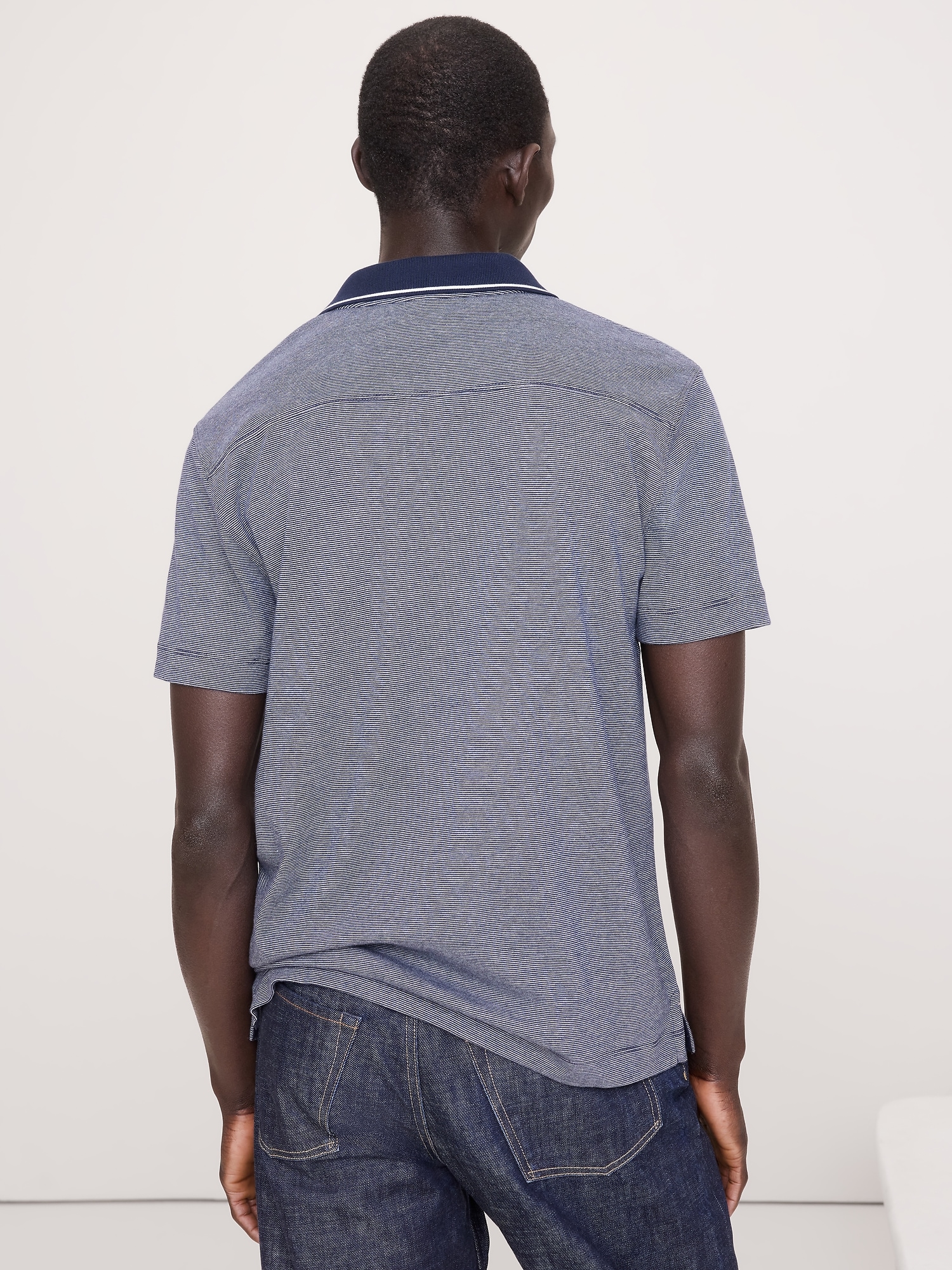 Image number 2 showing, Luxury-Touch Johnny Collar Polo