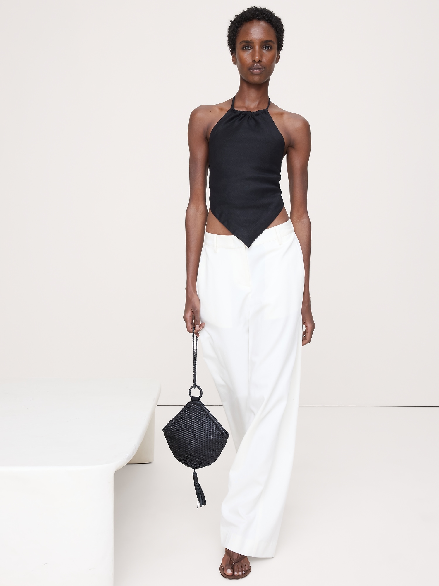 Image number 2 showing, Esme Woven Leather Bag by Bembien