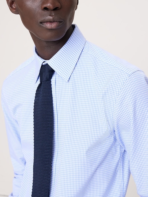Slim-Fit Wrinkle-Resistant Dress Shirt | Banana Republic