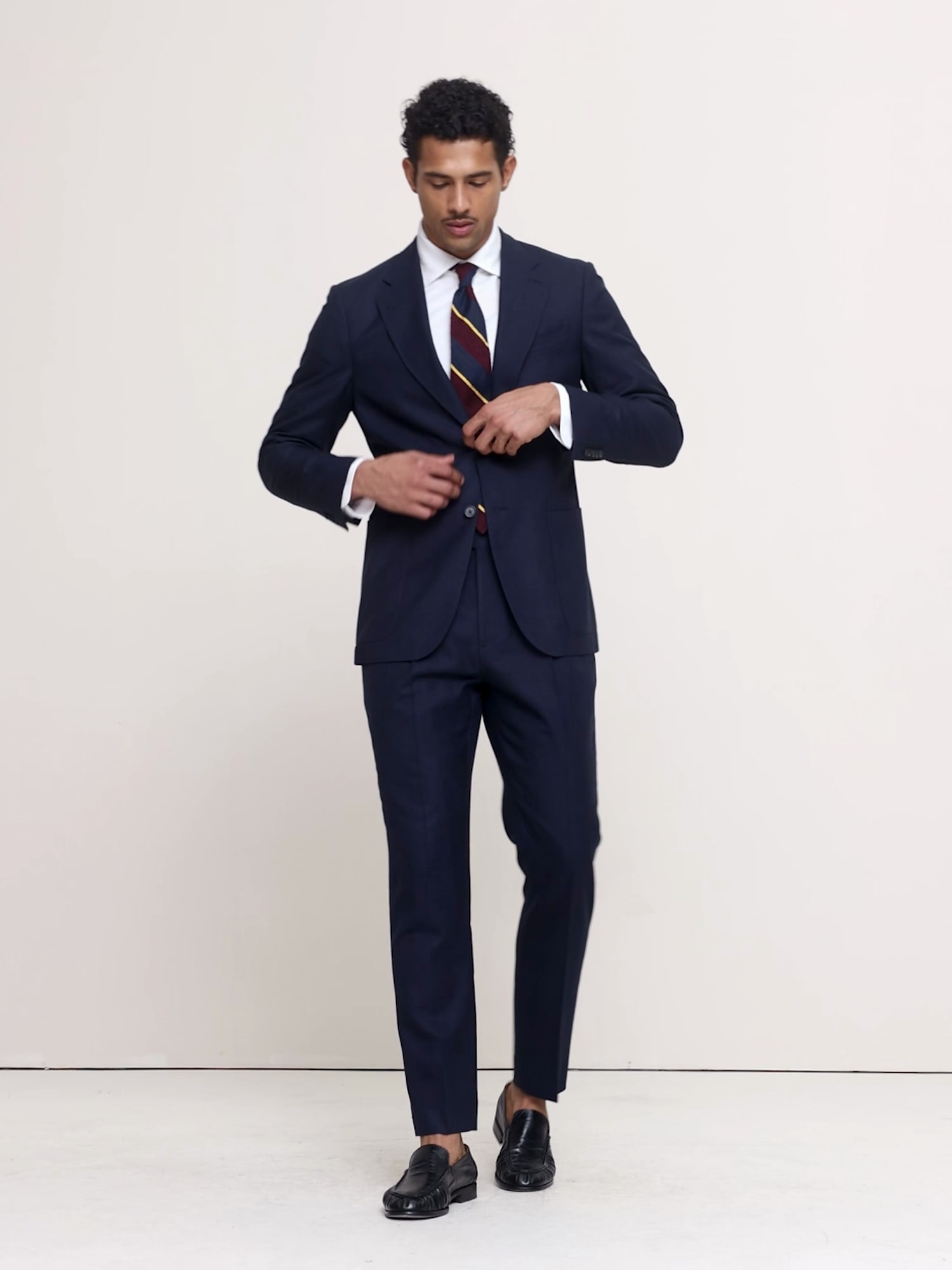 Tailored Slim-Fit Italian Wool Ventile Suit Jacket | Banana Republic