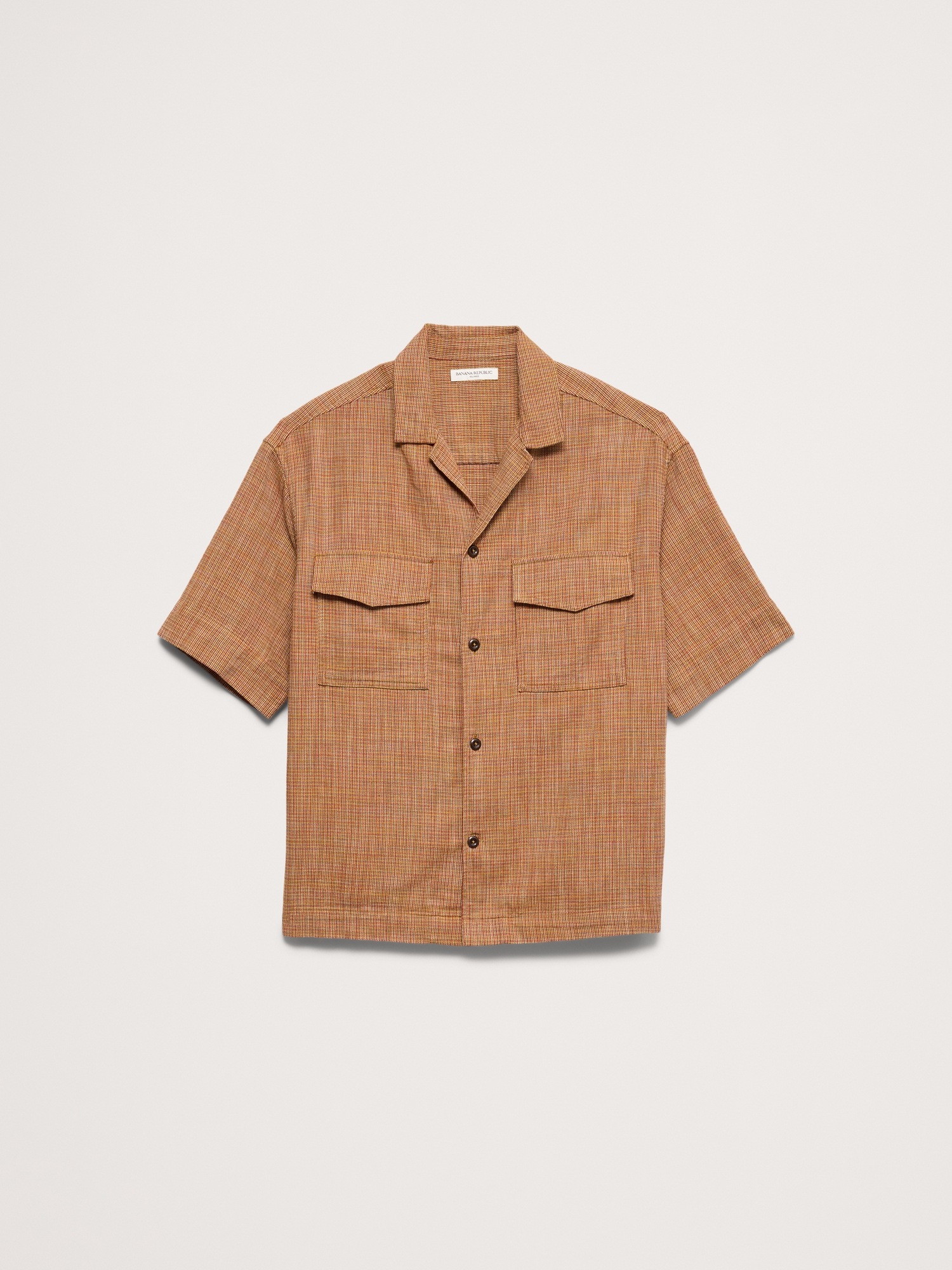 Image number 8 showing, Relaxed-Fit Cotton Resort Shirt