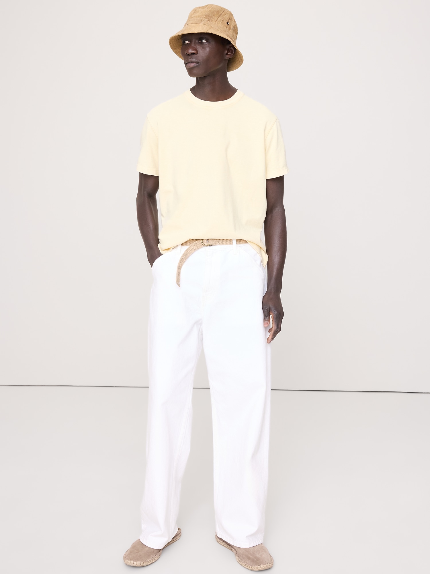 Image number 1 showing, Heritage Cotton Slub Crew-Neck T-Shirt