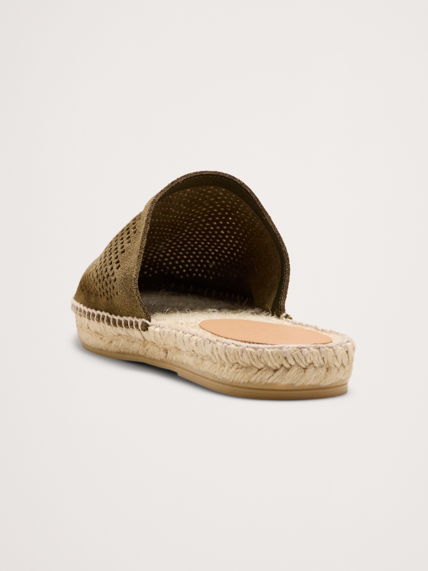 Мужские сандалии Banana Republic Suede Espadrille, цвет: Шалфейный зелёный — фото 4