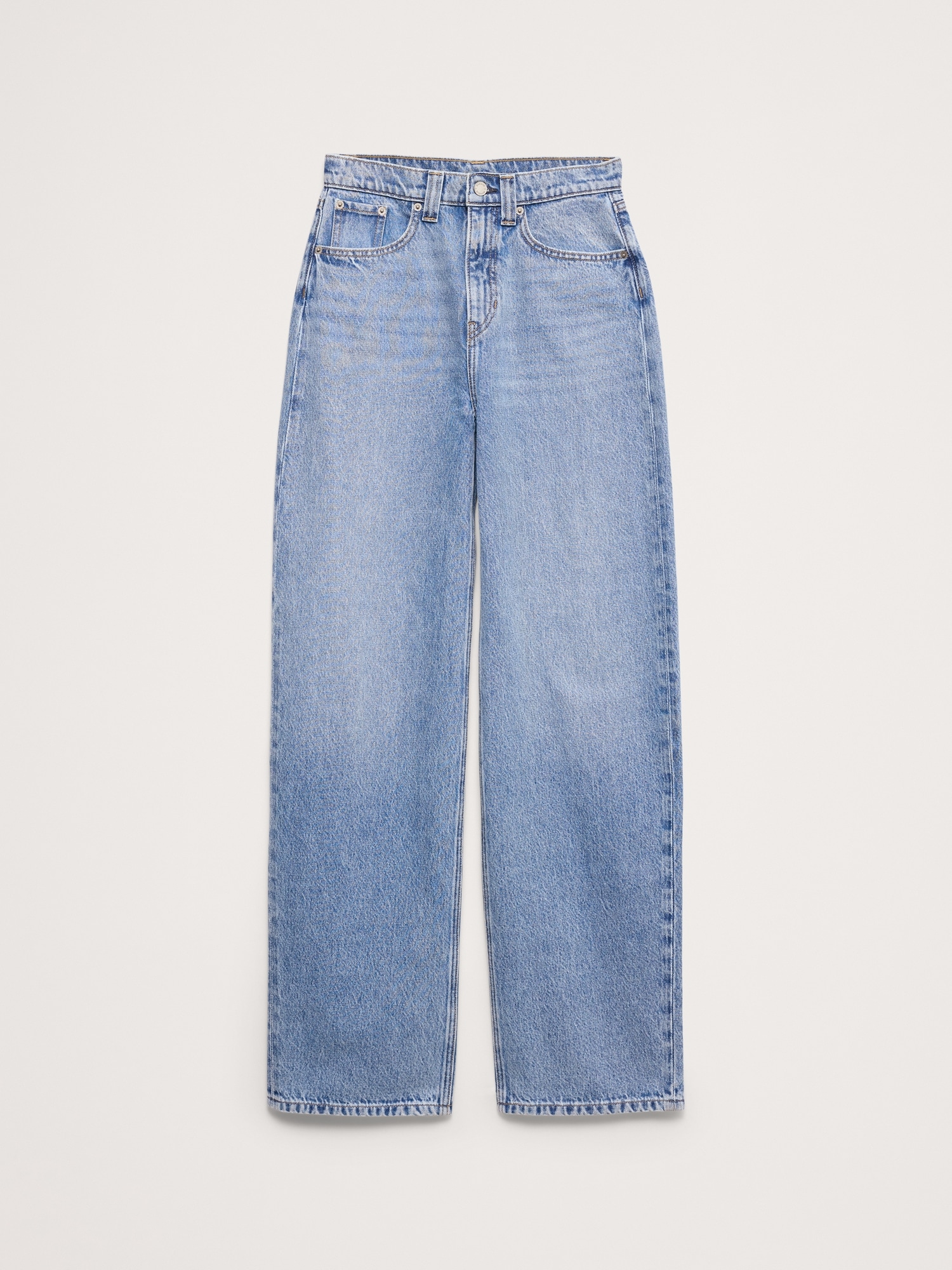 Image number 5 showing, High-Rise Relaxed Wide-Leg Jean
