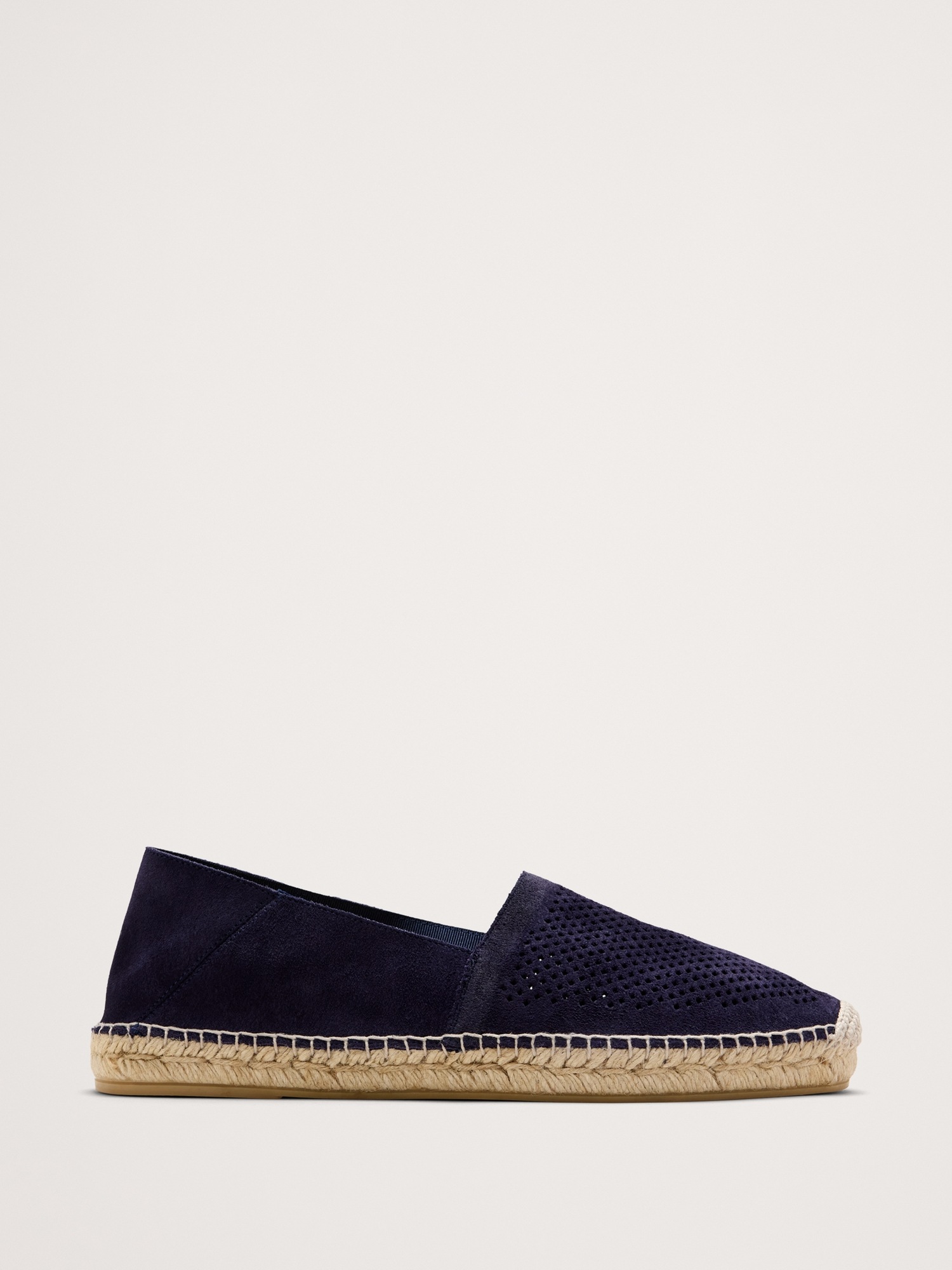 Banana Republic Suede Espadrilles, цвет: Тёмно-синий