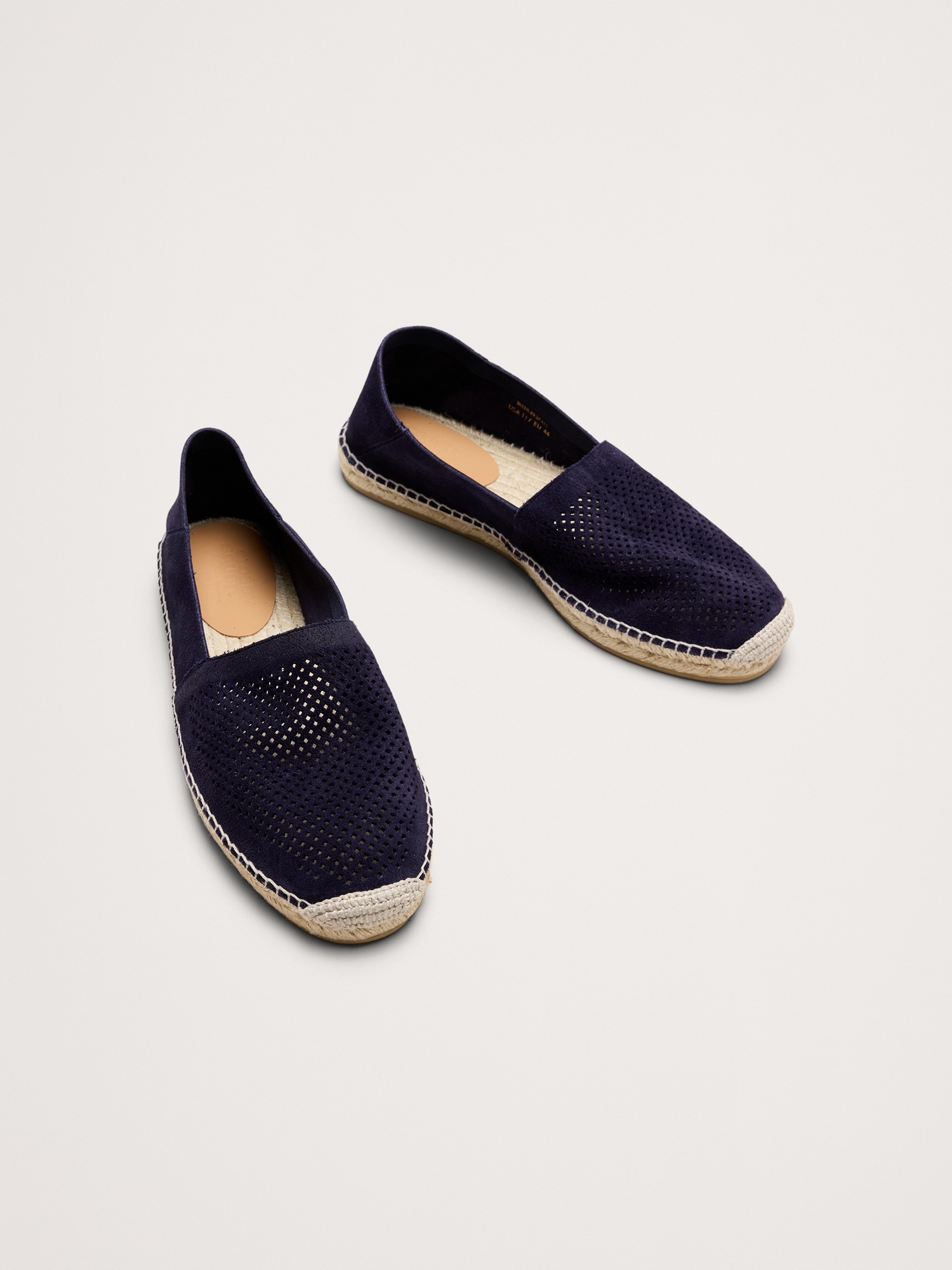 Banana Republic Suede Espadrilles, цвет: Тёмно-синий — фото 3