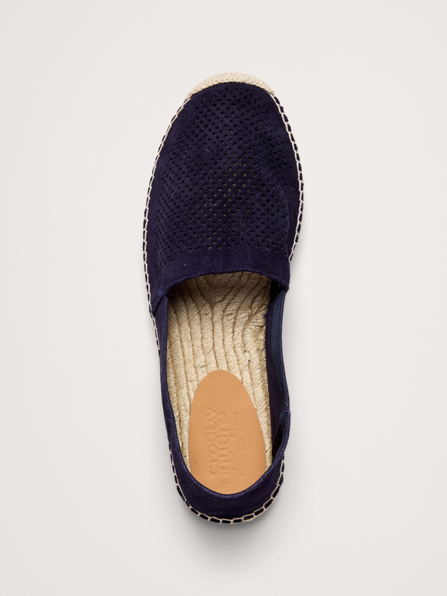 Banana Republic Suede Espadrilles, цвет: Тёмно-синий — фото 5