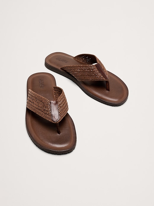 Woven Flip Flop Sandal | Banana Republic