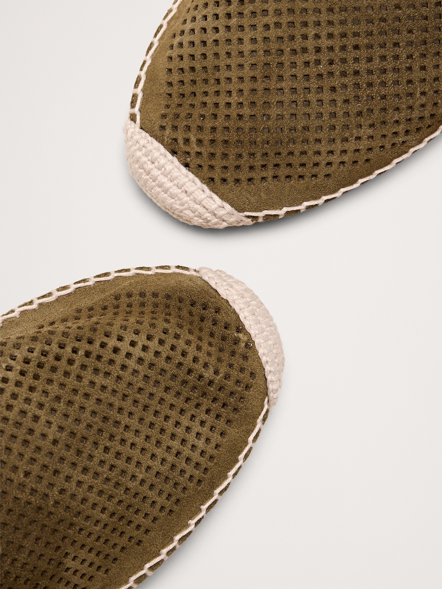 Мужские сандалии Banana Republic Suede Espadrille, цвет: Шалфейный зелёный — фото 6