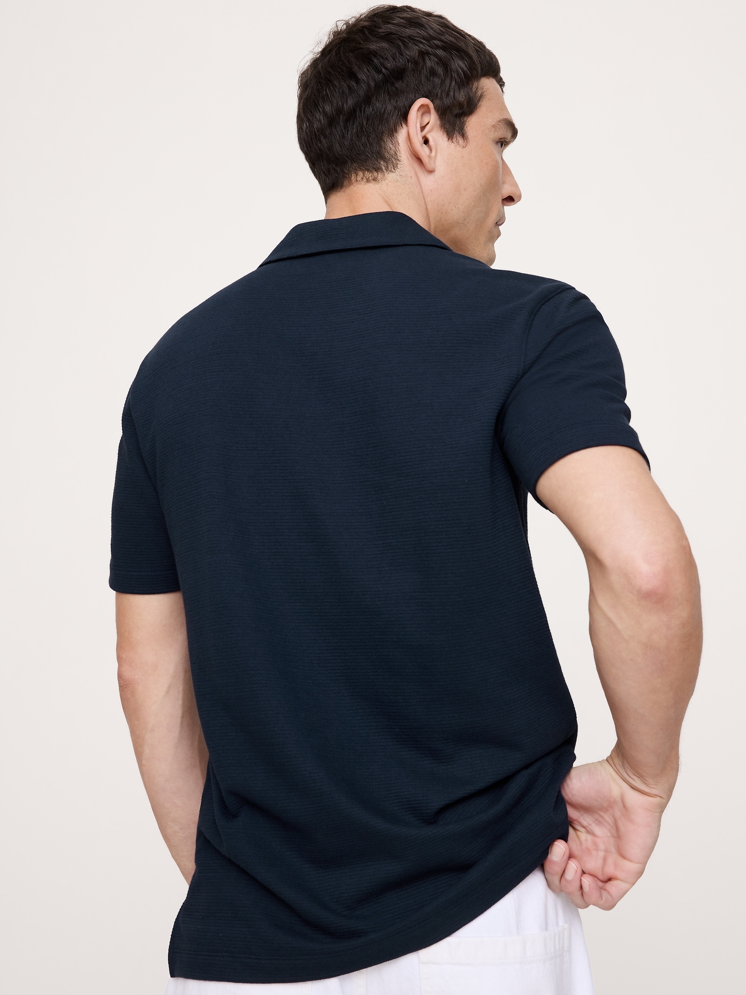 Image number 2 showing, Mesh Johnny-Collar Polo