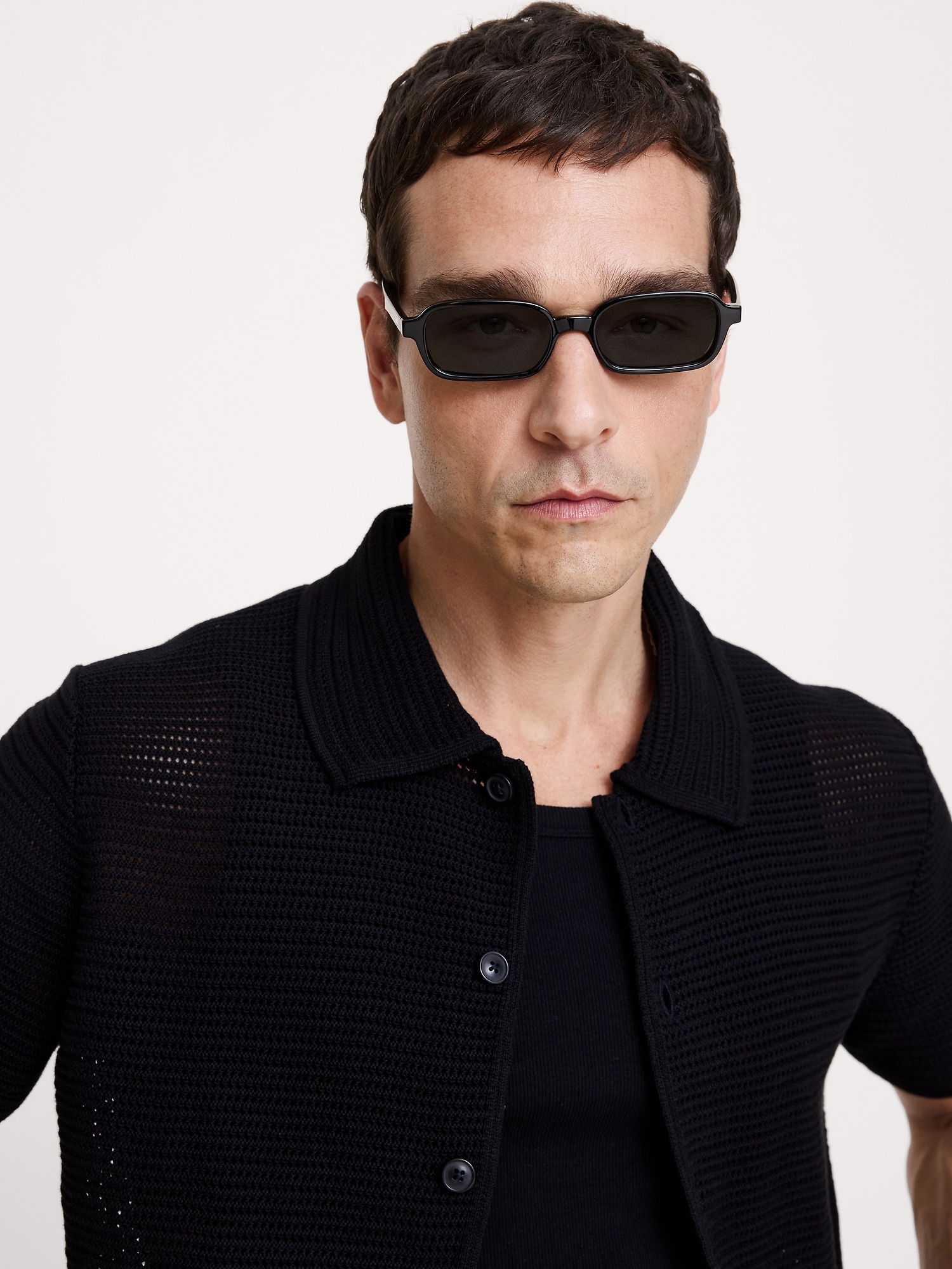 Мужские солнцезащитные очки Le Specs Pilferer Sunglasses, цвет: Чёрный хаки — фото 2