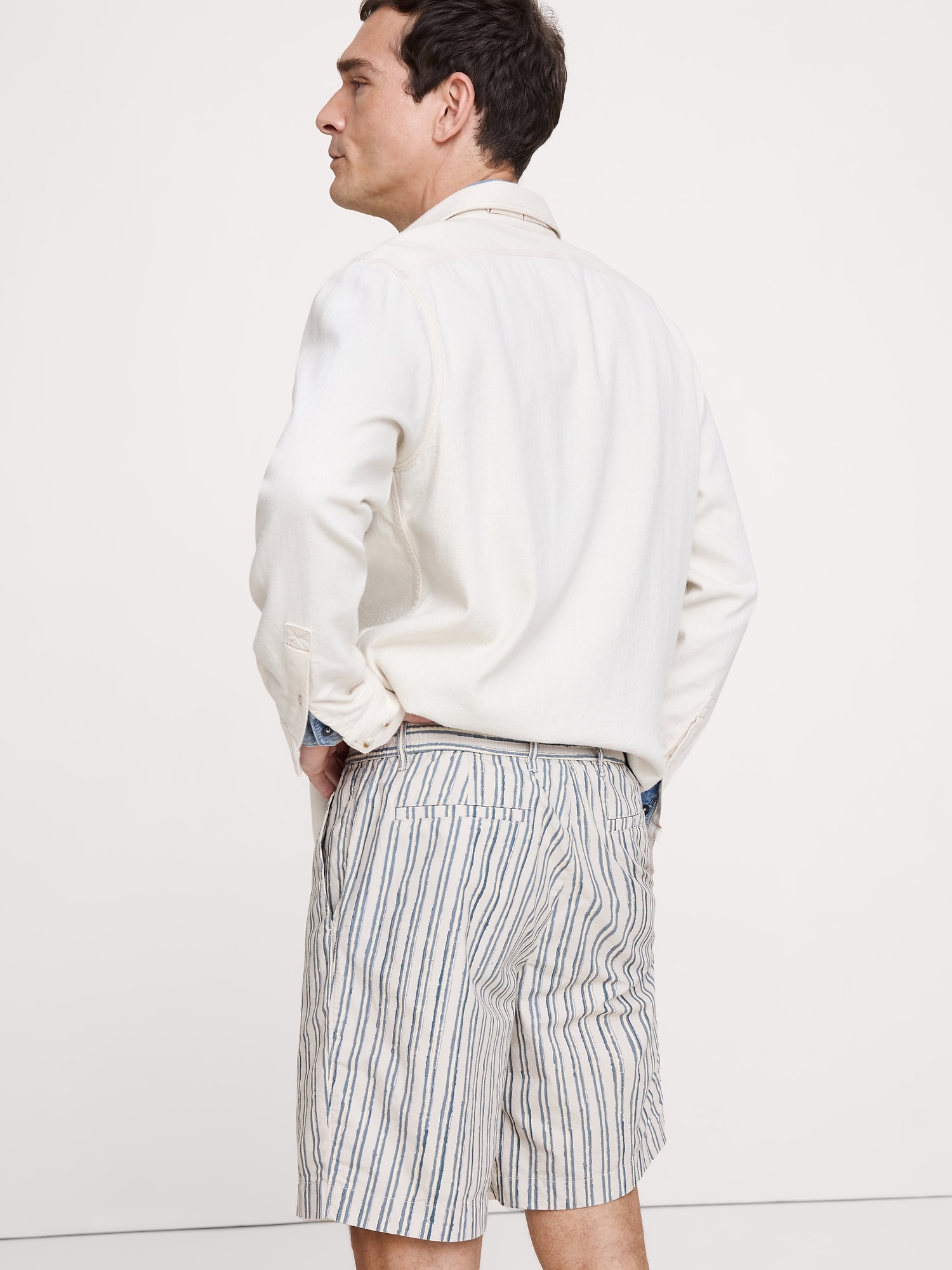 Image number 3 showing, 9" Lightweight Cotton Pull-On Short