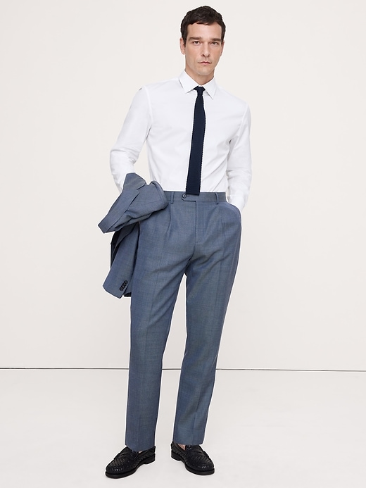 slim fit stretch dress shirt banana republic Slim-Fit Wrinkle-Resistant Dress Shirt