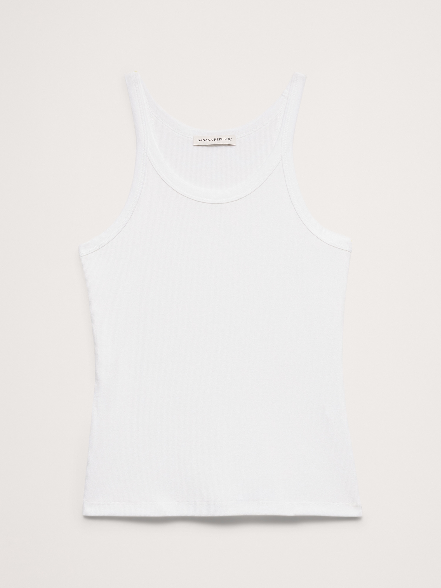 Image number 4 showing, Ribbed Scoop-Neck Tank