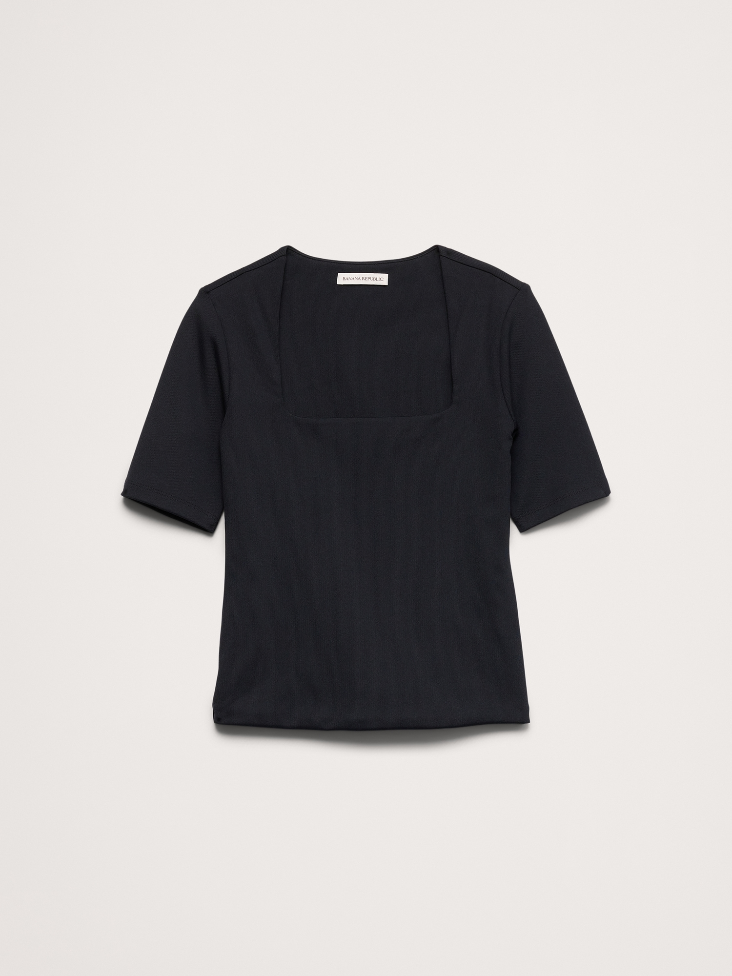 Image number 5 showing, Sculpted-Stretch Square-Neck Top