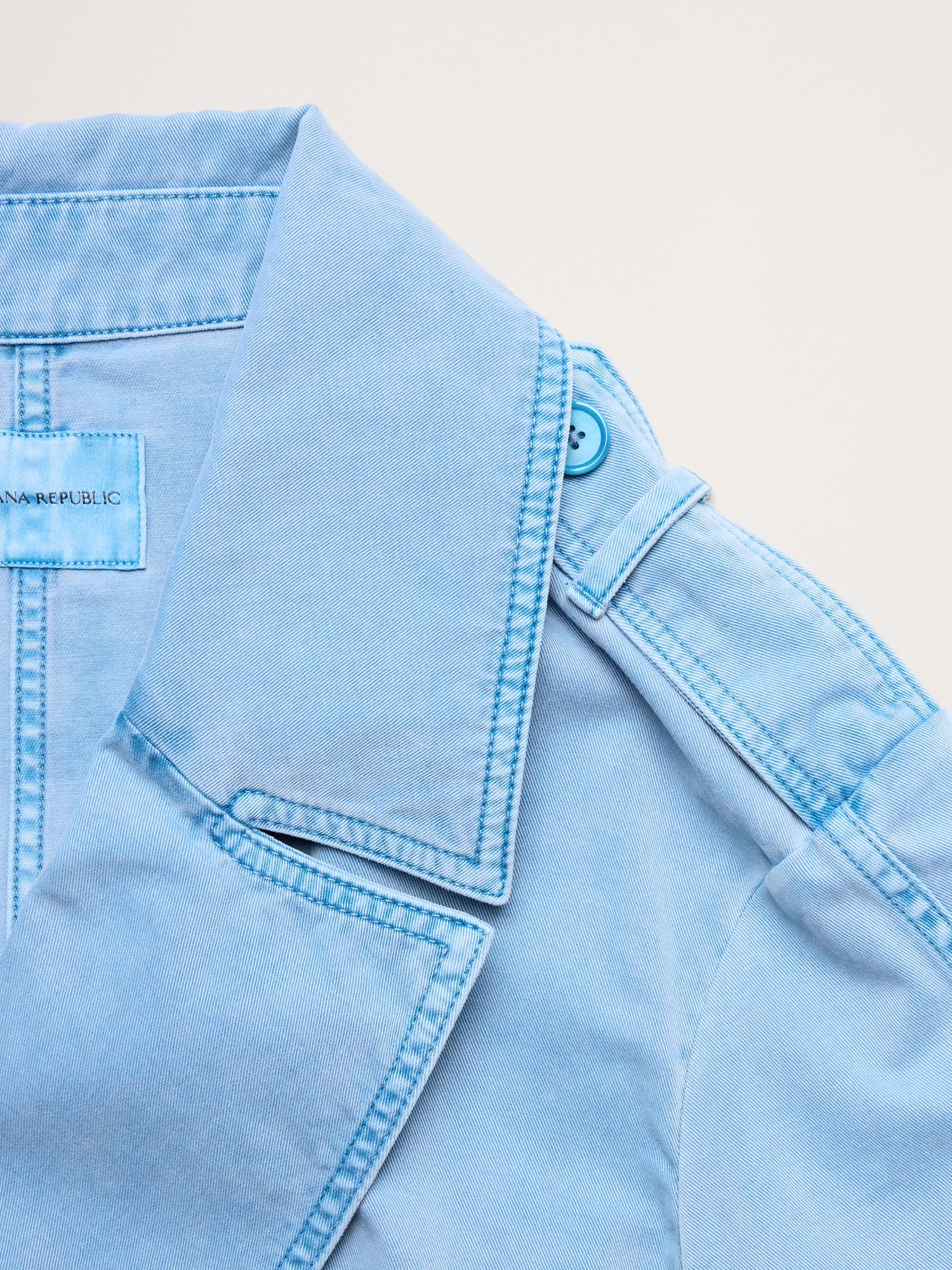 Image number 6 showing, Cotton Twill Peacoat