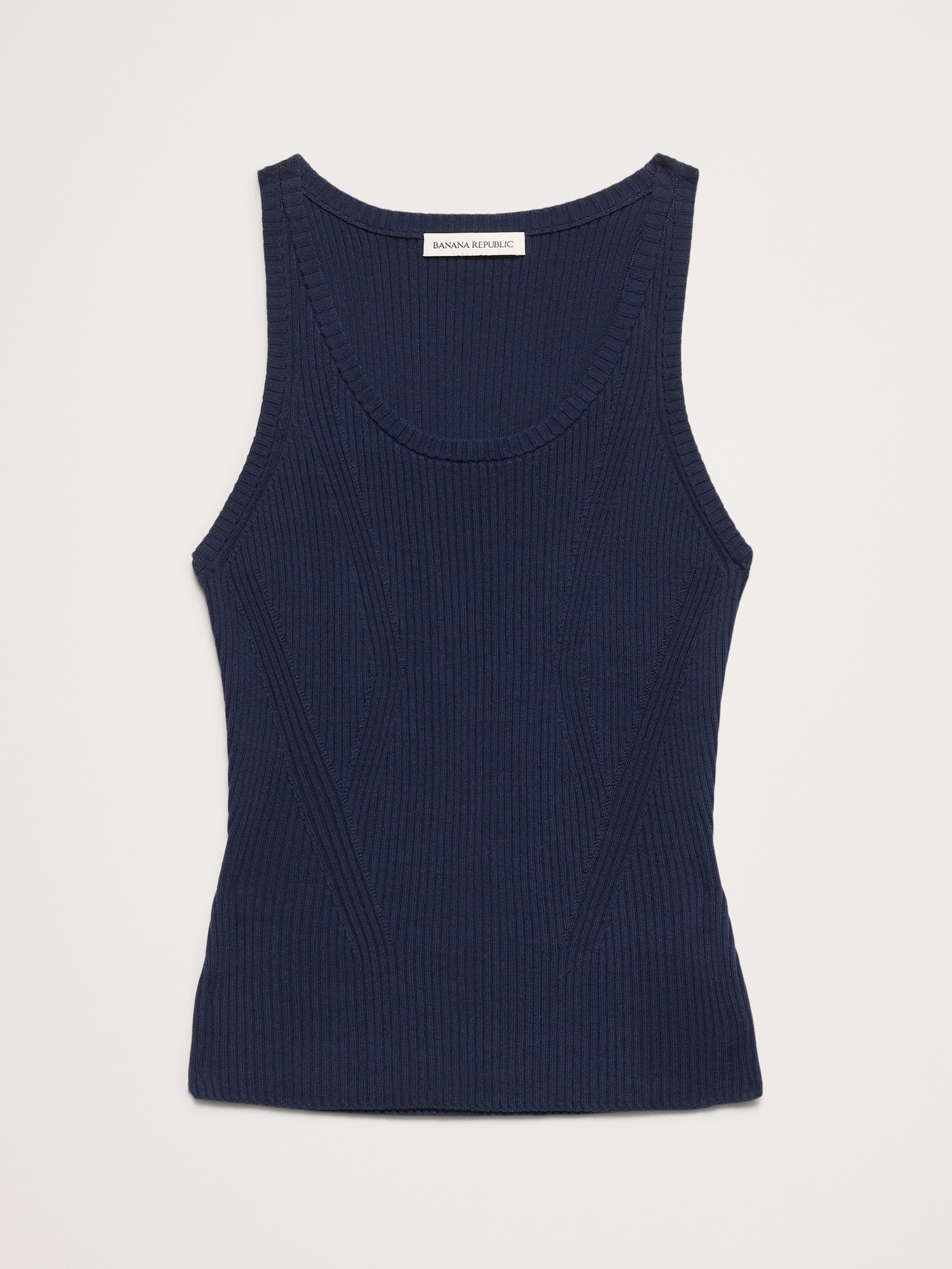 Image number 3 showing, Ribbed Cotton Tank