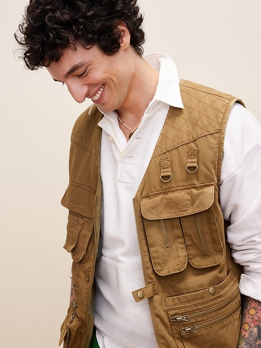 Archive Reissue Photojournalist Vest | Banana Republic