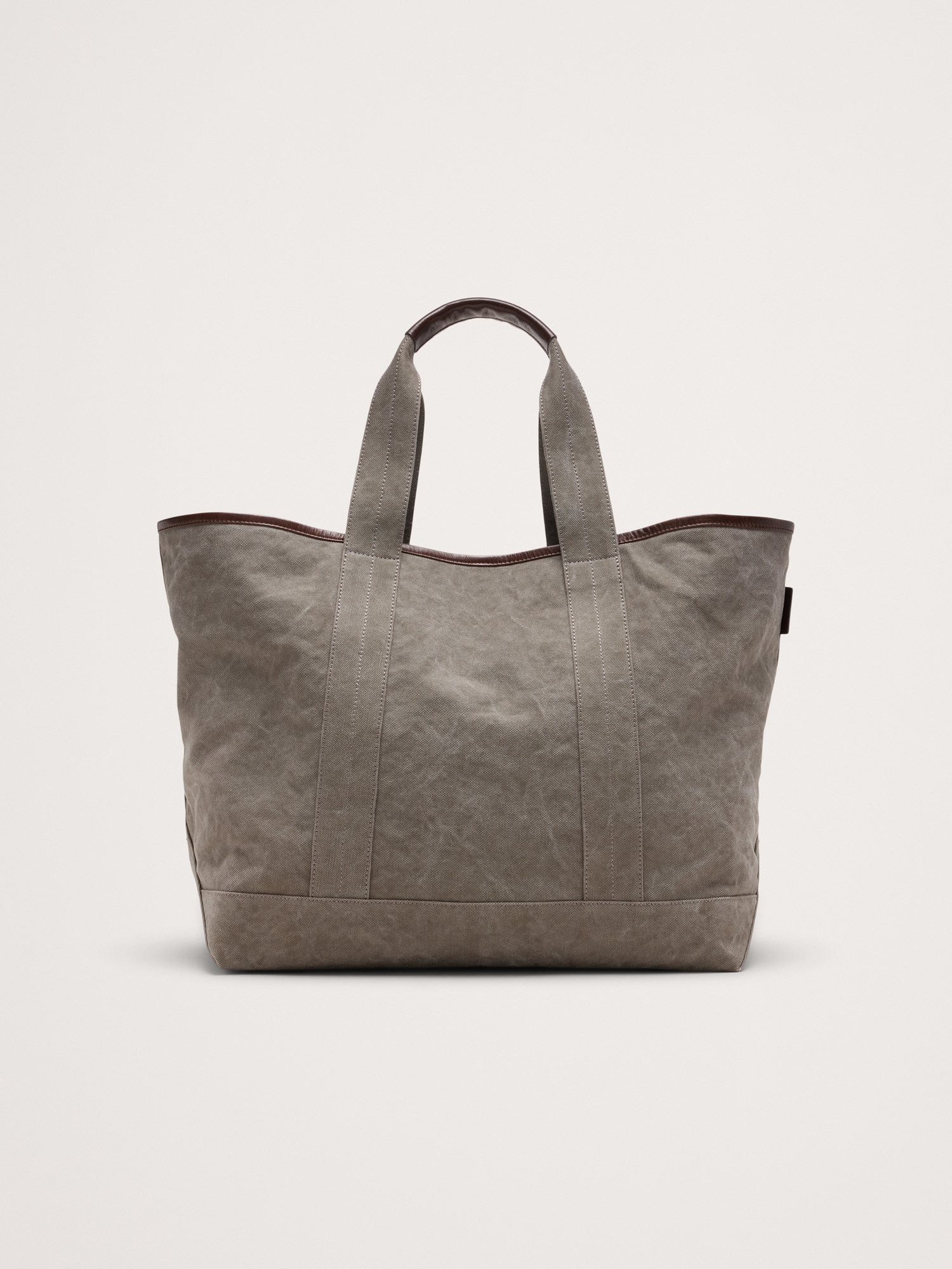 Image number 3 showing, Canvas & Suede Weekend Tote