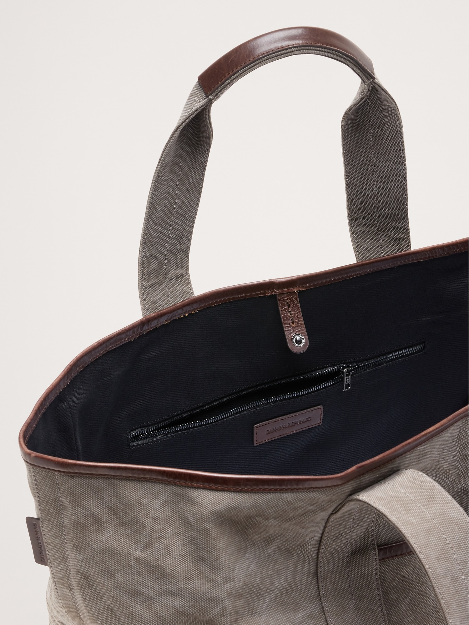 Image number 5 showing, Canvas & Suede Weekend Tote