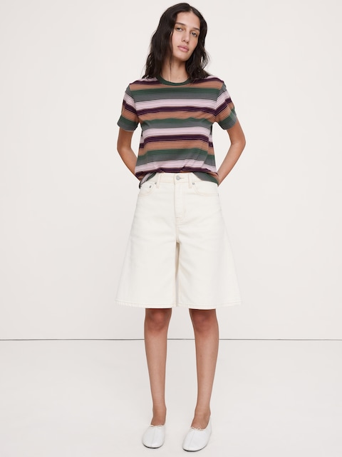 Vintage Cotton Crew-Neck T-Shirt