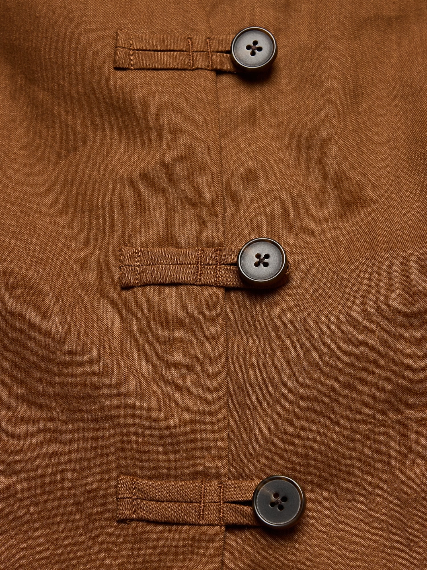 Image number 6 showing, Stretch Linen-Viscose Long Vest